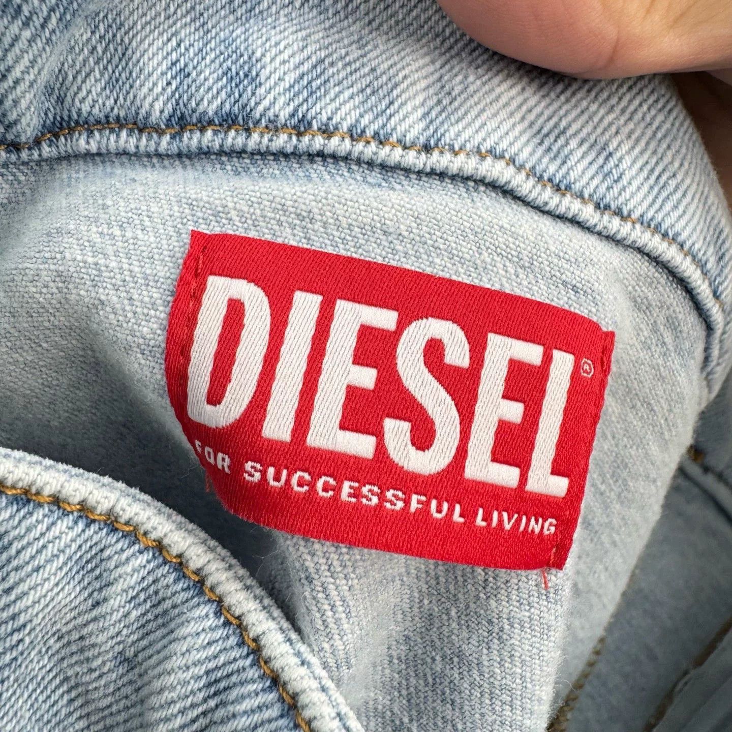 Diesel Diesel Metal Logo Denim Crop Top XS Size XS / US 0-2 / IT 36-38 - 7 Thumbnail