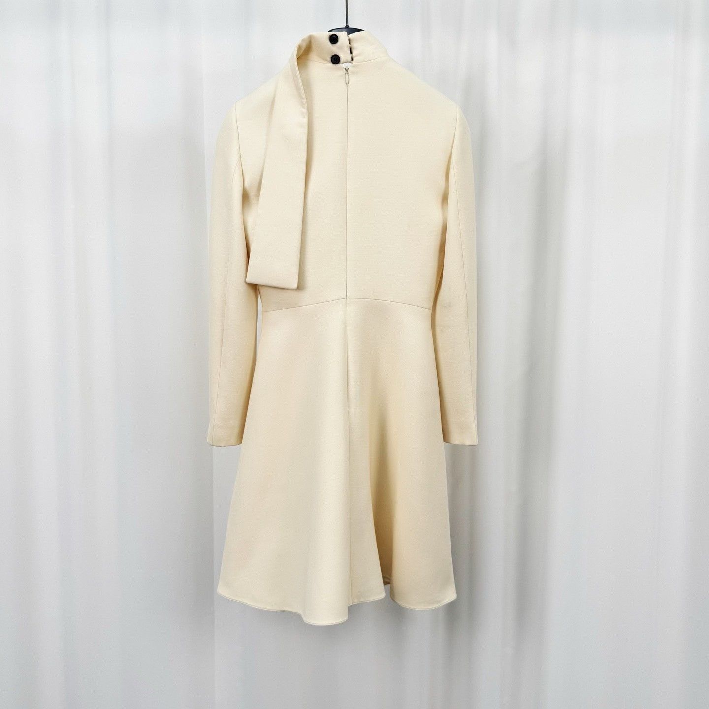 Dior Christian Dior Wool Silk Midi Dress Size 34 Size XS / US 0-2 / IT 36-38 - 3 Thumbnail