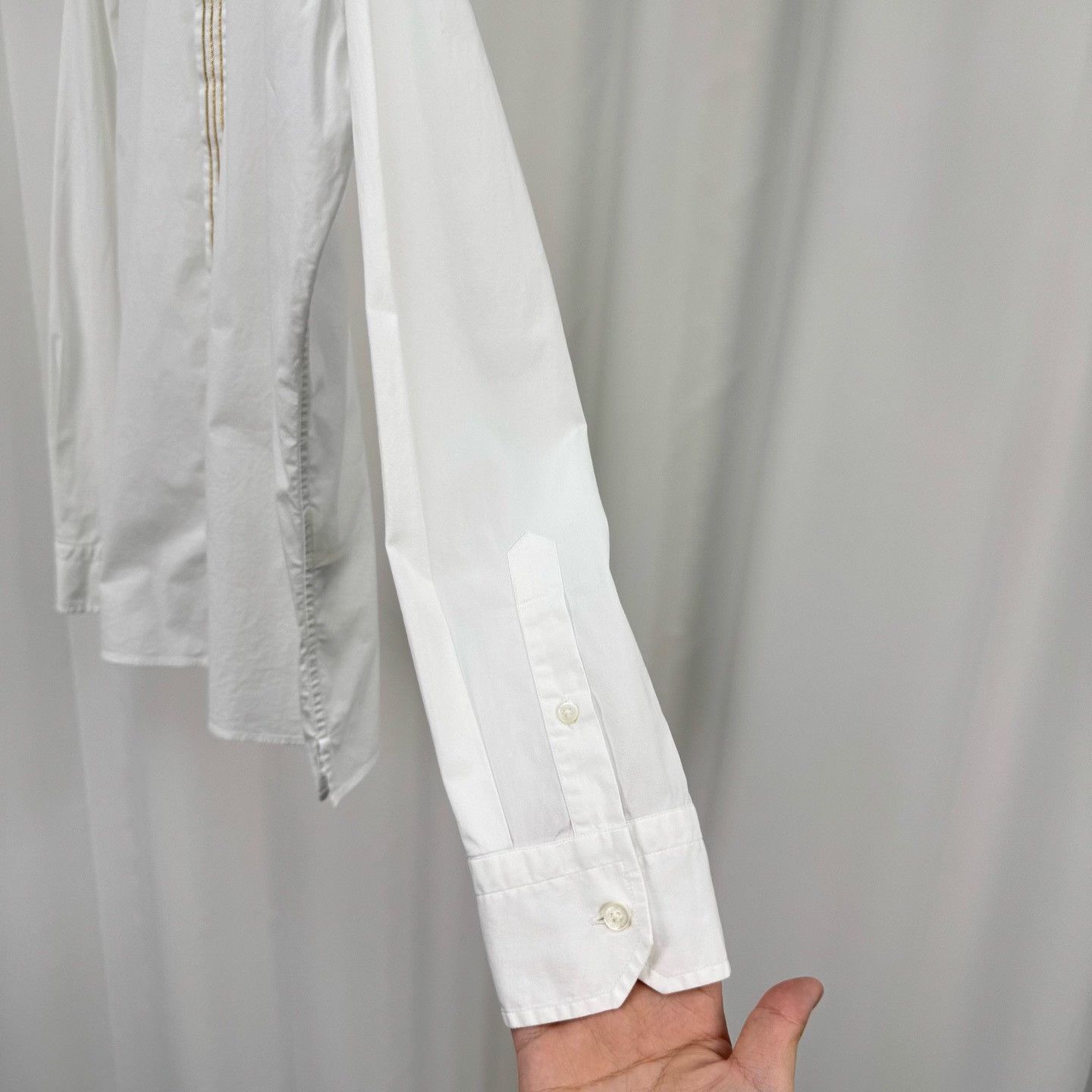 Fendi Fendi Gold Chain Placket Shirt Size M Size US M / EU 48-50 / 2 - 5 Thumbnail