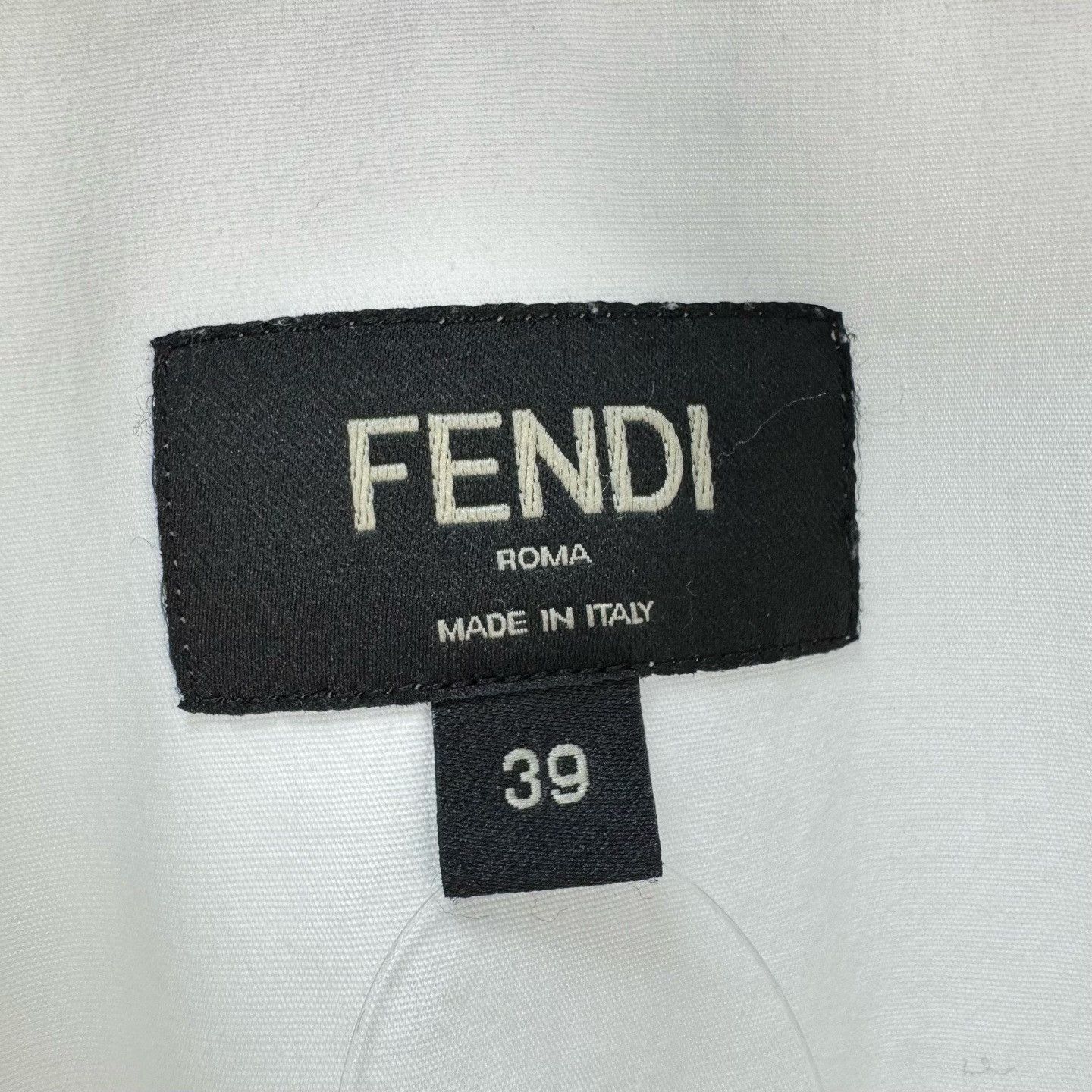 Fendi Fendi Gold Chain Placket Shirt Size M Size US M / EU 48-50 / 2 - 6 Thumbnail