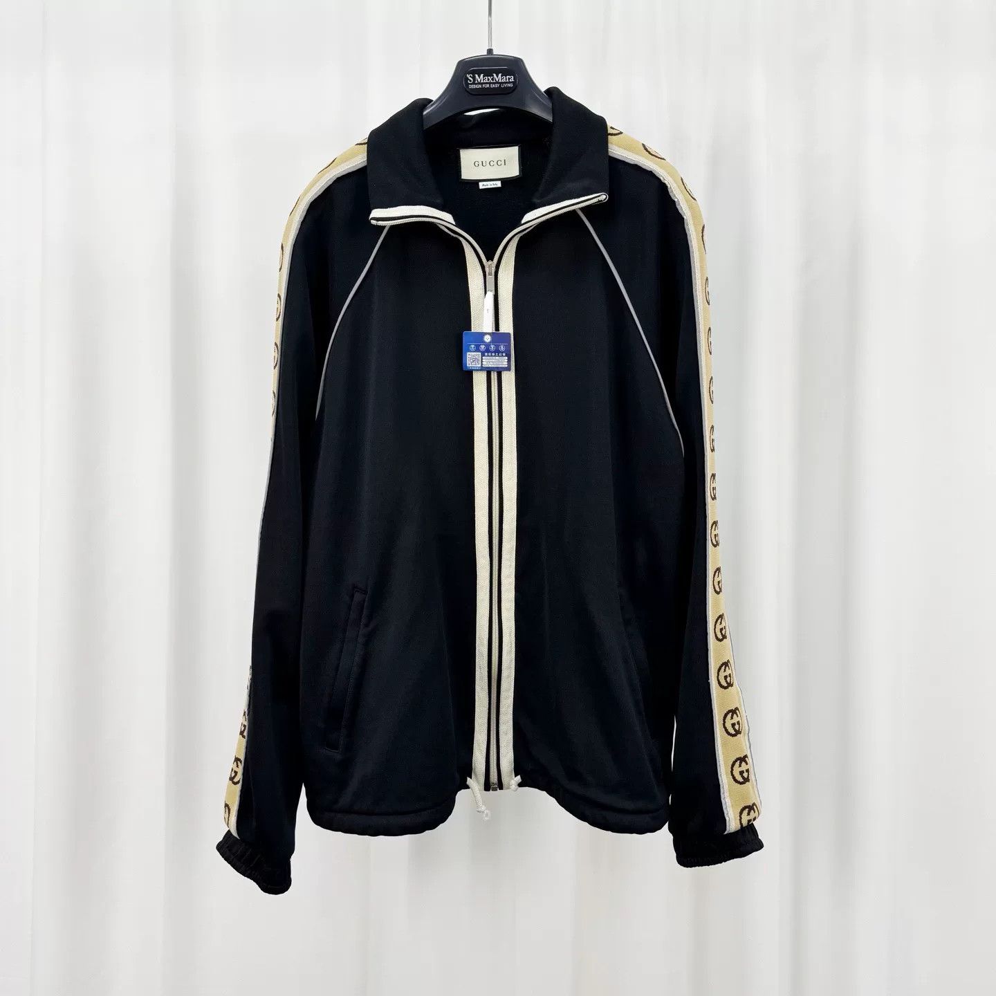 Gucci Gucci GG Reflective Logo Tape Track Jacket Size M Size US M / EU 48-50 / 2 - 2 Thumbnail