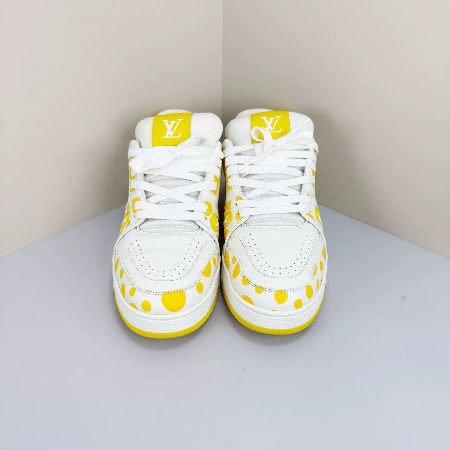 Louis Vuitton Louis Vuitton x Yayoi Kusama Trainer Sneakers Size 8.5 Size US 8.5 / EU 41-42 - 3 Thumbnail