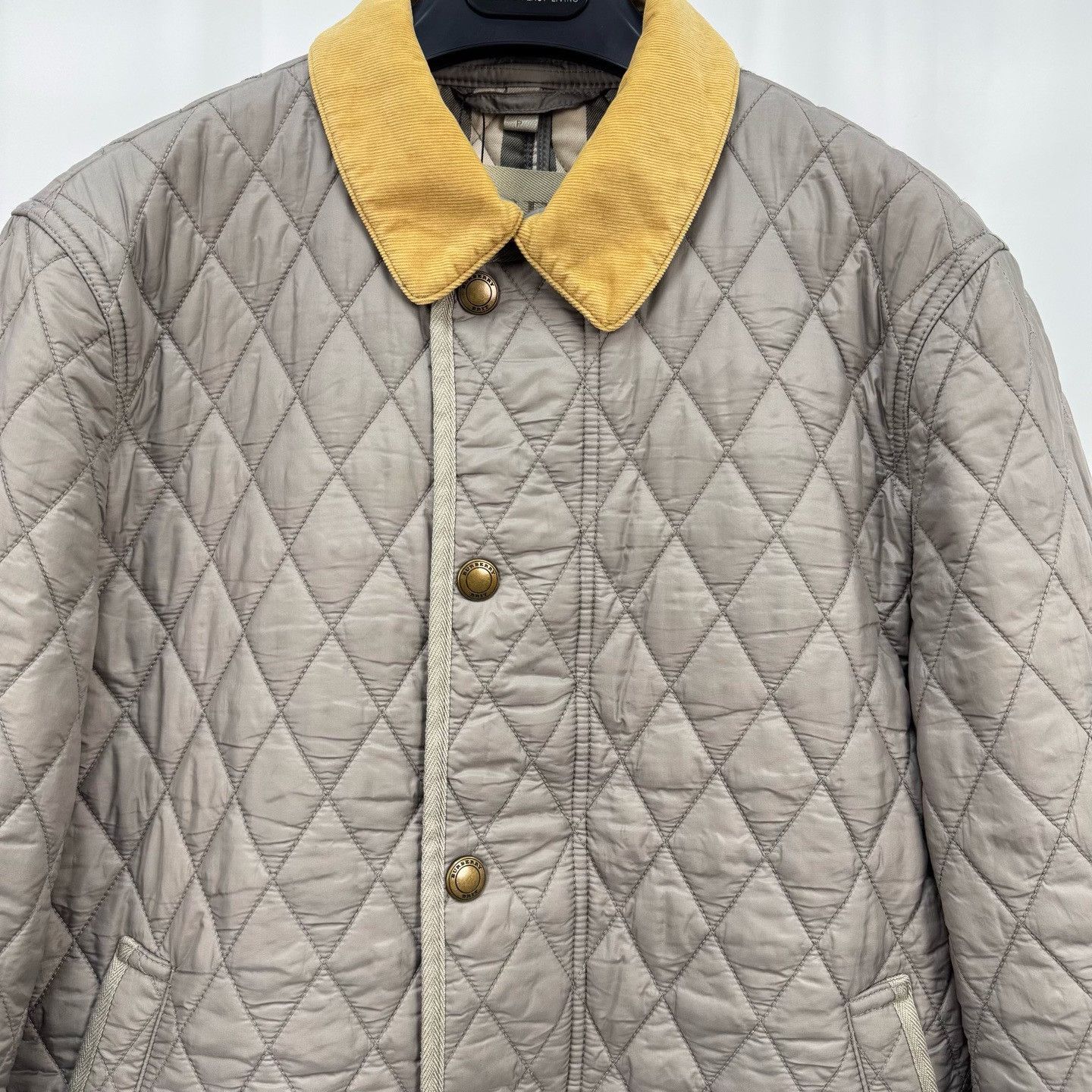 Burberry Burberry Brit Quilted Check Lining Jacket Size S Size US S / EU 44-46 / 1 - 4 Thumbnail