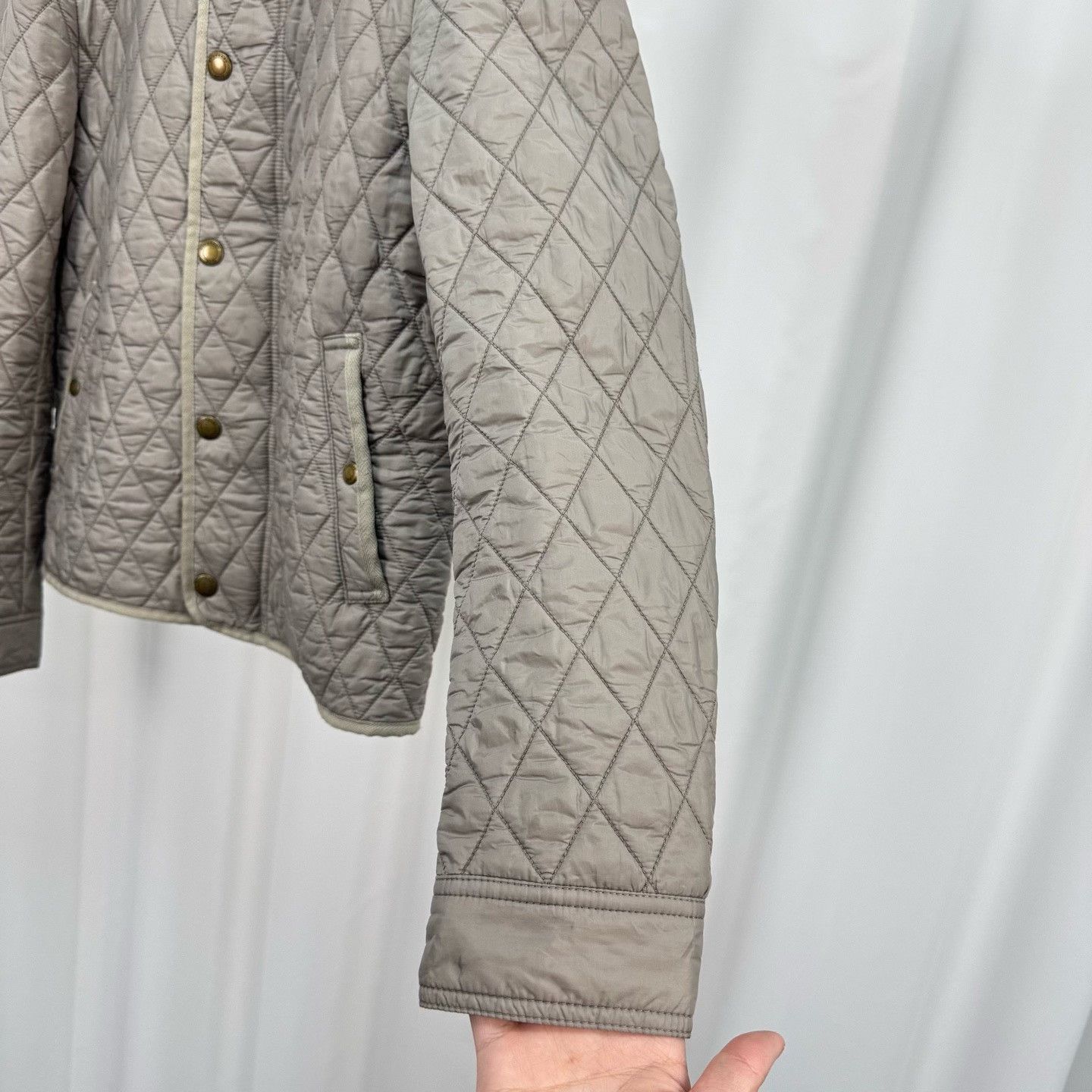 Burberry Burberry Brit Quilted Check Lining Jacket Size S Size US S / EU 44-46 / 1 - 5 Thumbnail