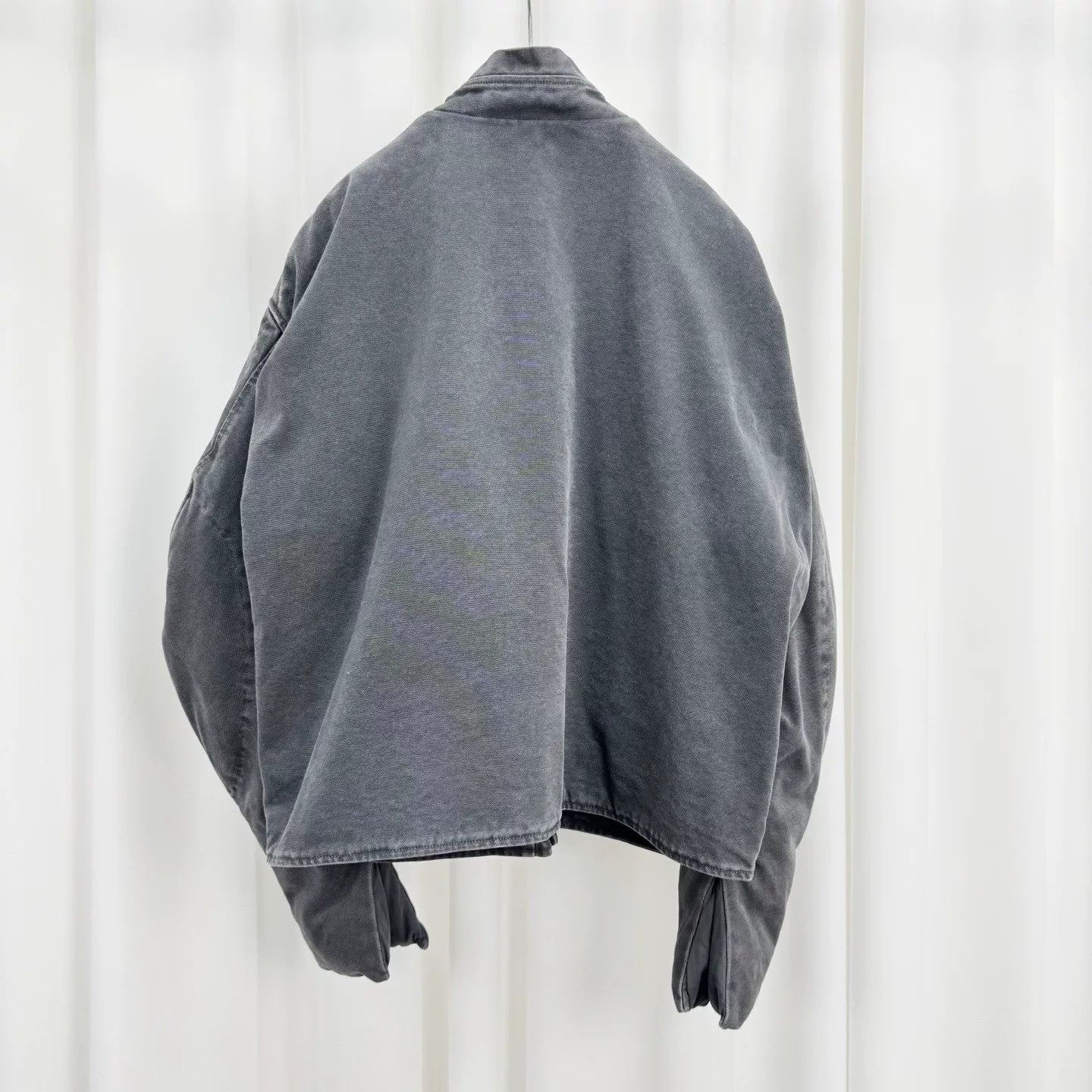 Greg Ross Greg Ross Washed Grey Down Jacket Size S Size US S / EU 44-46 / 1 - 3 Thumbnail