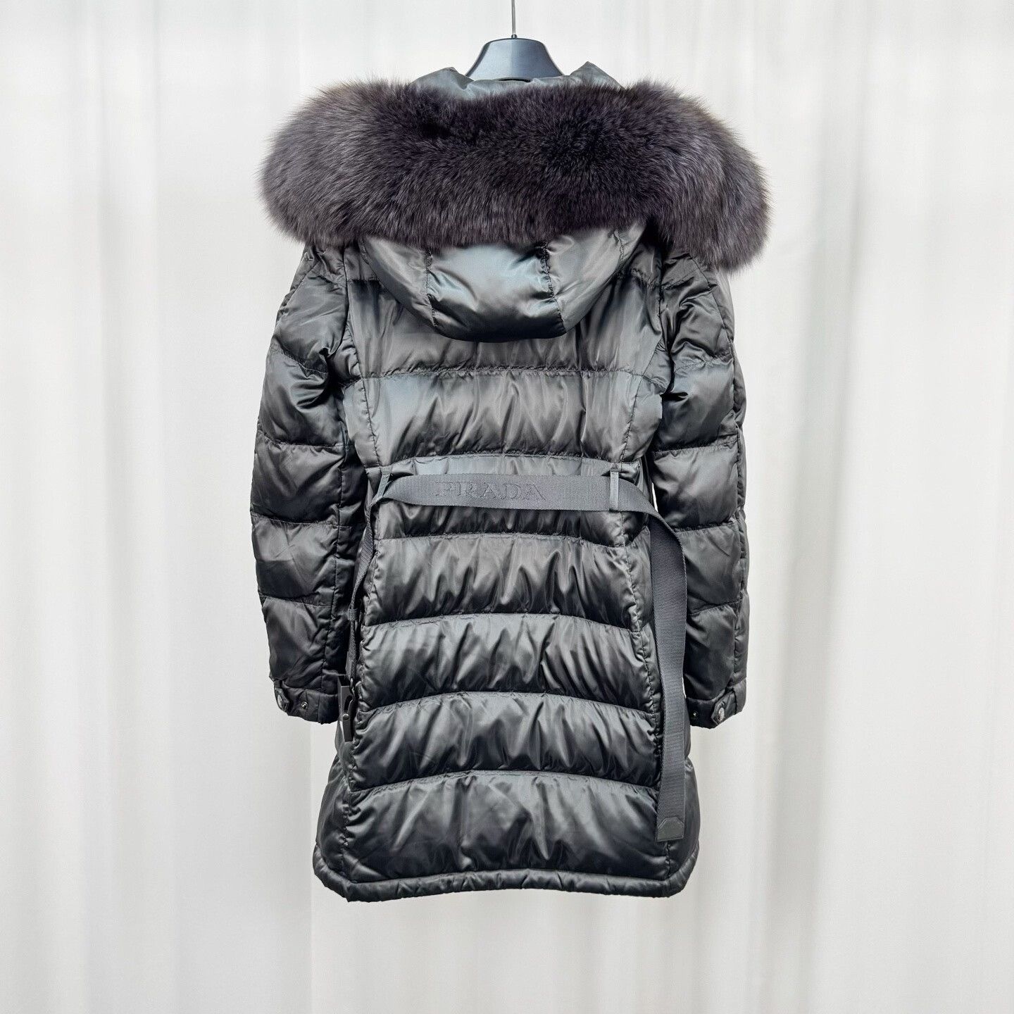 Prada Prada Fur Collar Puffer Down Jacket Size 38 Size XS / US 0-2 / IT 36-38 - 3 Thumbnail