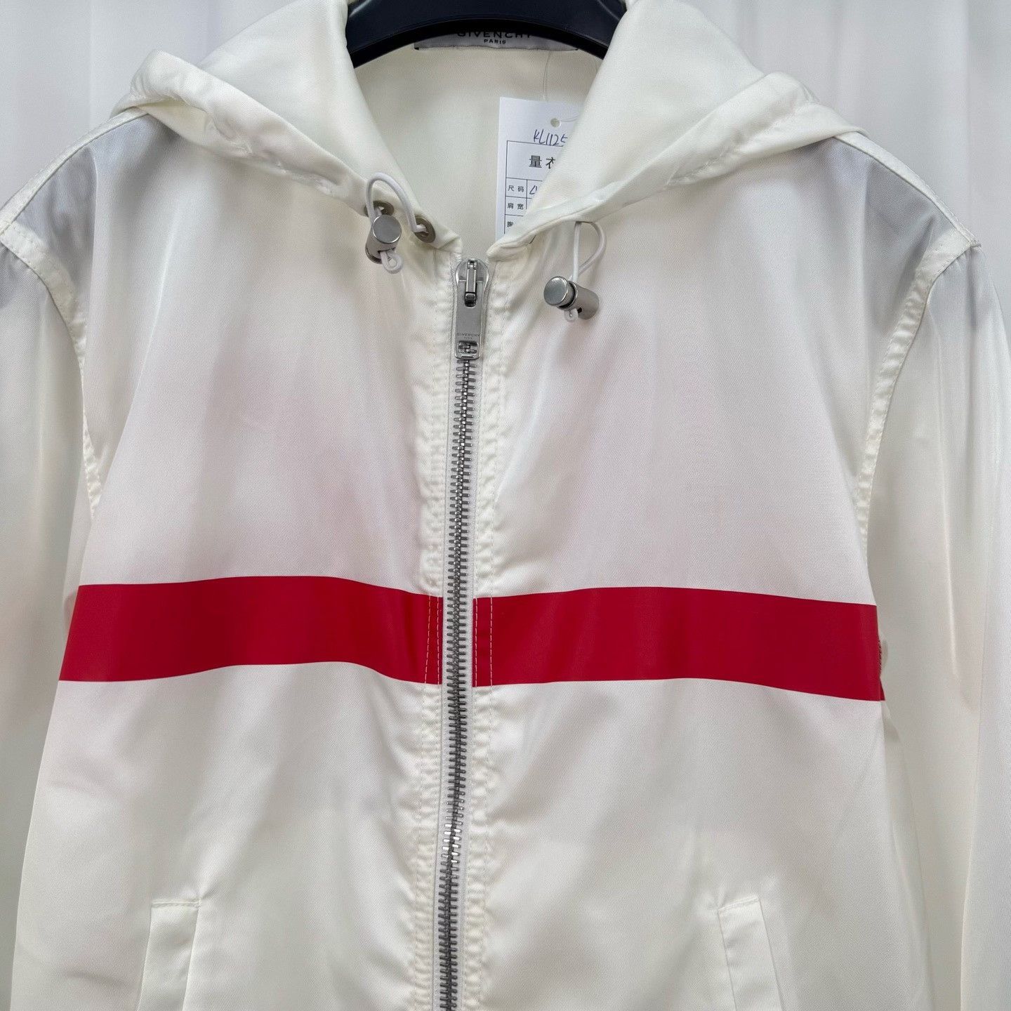 Givenchy Givenchy Logo Striped Windbreaker Size S Size US S / EU 44-46 / 1 - 4 Thumbnail