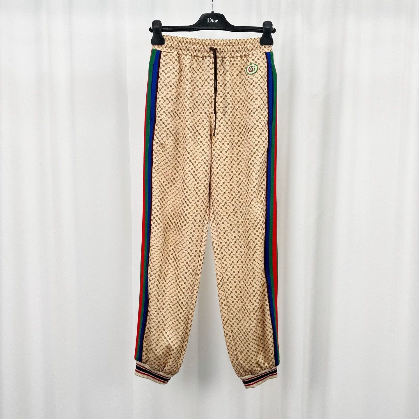 Gucci Gucci Monogram Stripe Sweatpants Size XS Size US 28 / EU 44 - 2 Thumbnail