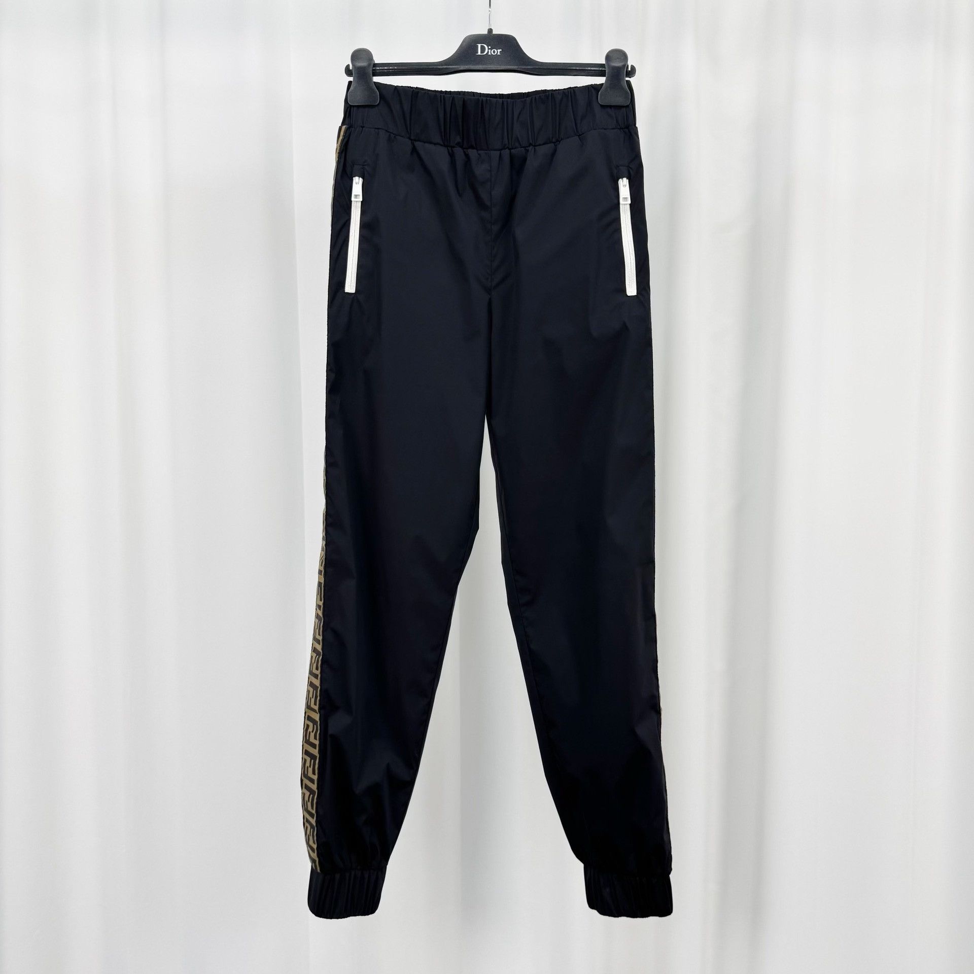 Fendi Fendi Logo Tape Joggers IT 40 Size 27" / US 4 / IT 40 - 2 Thumbnail