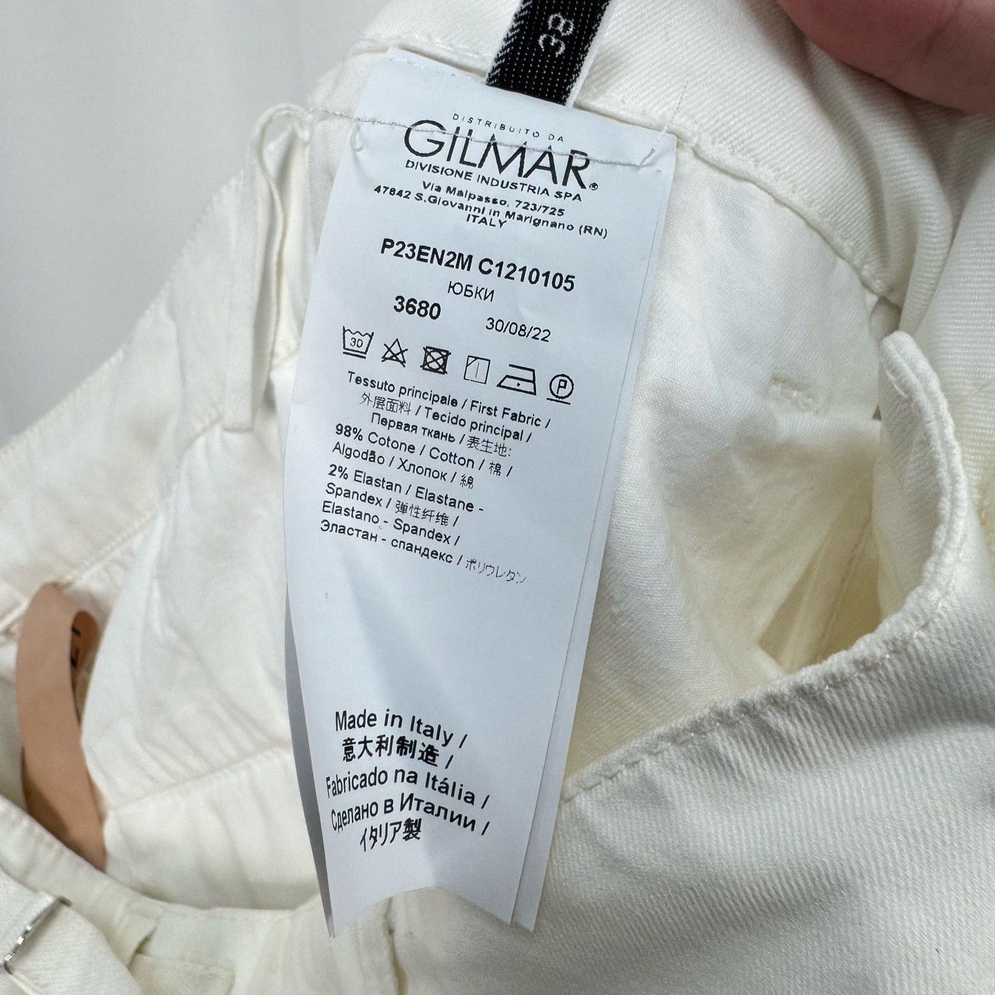 N21 N°21 White Cargo Skirt Size 38 Size 26" / US 2 / IT 38 - 8 Thumbnail