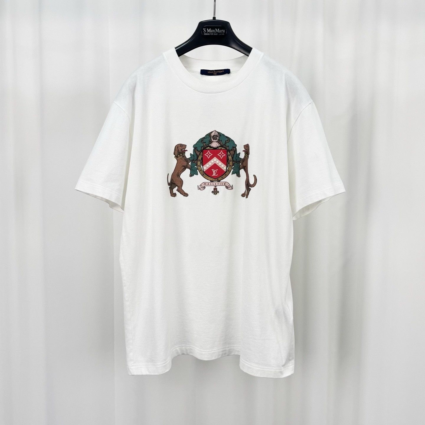 Louis Vuitton Louis Vuitton Crest Embroidery T-Shirt Size M Size US M / EU 48-50 / 2 - 2 Thumbnail