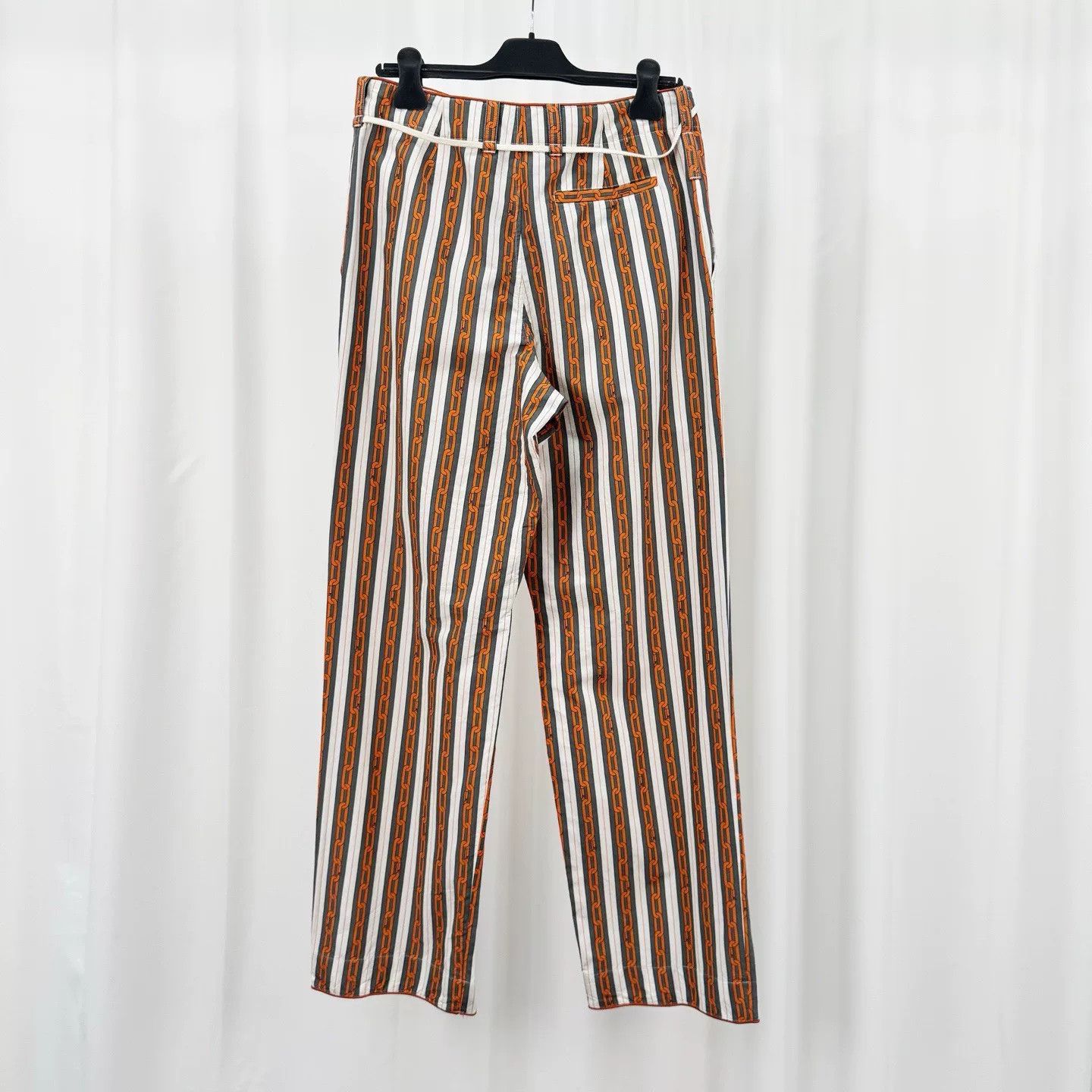Louis Vuitton Louis Vuitton Chain Print Pants Size 38 Size 26" / US 2 / IT 38 - 3 Thumbnail
