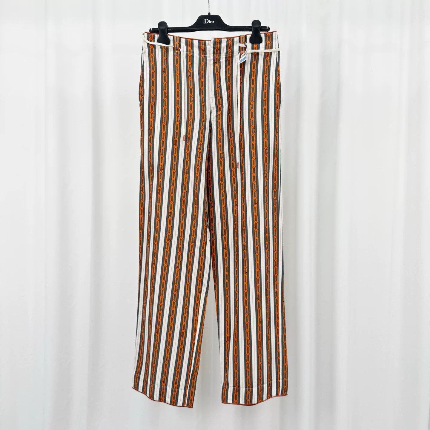Louis Vuitton Louis Vuitton Chain Print Pants Size 38 Size 26" / US 2 / IT 38 - 2 Thumbnail