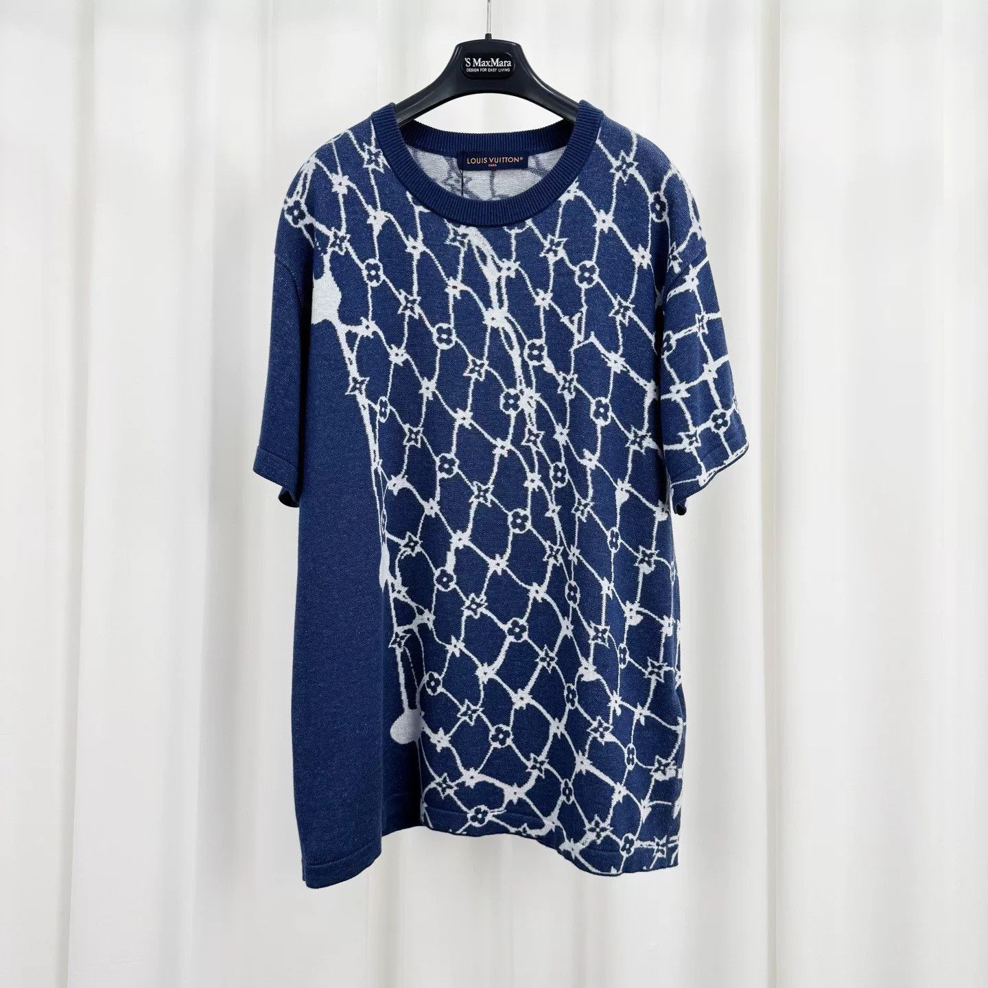 Louis Vuitton Louis Vuitton Monogram Knit T-Shirt Size M Size US M / EU 48-50 / 2 - 2 Thumbnail
