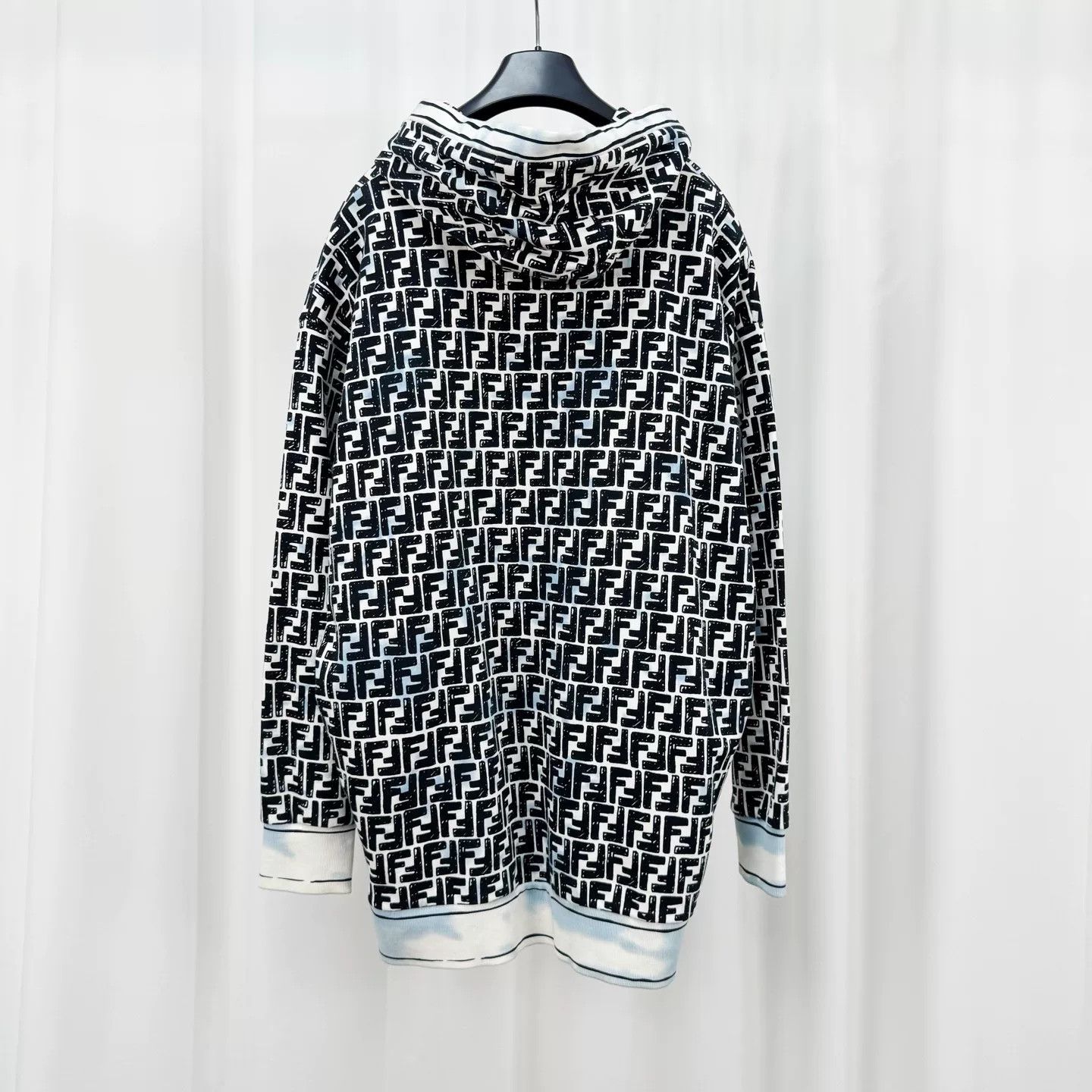 Fendi Fendi FF Monogram Hoodie Size S Size US S / EU 44-46 / 1 - 3 Thumbnail