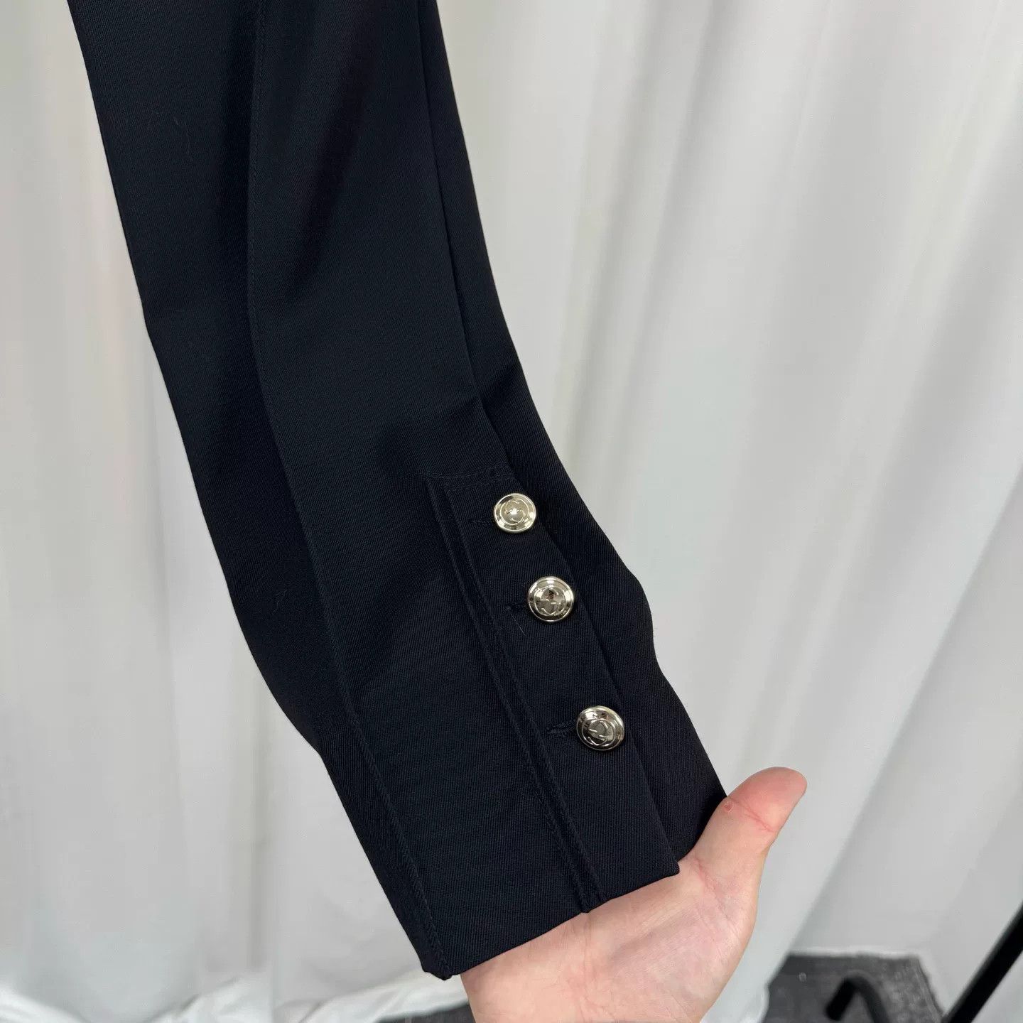 Gucci Gucci Gold Button Pants Size 38 Size 26" / US 2 / IT 38 - 5 Thumbnail
