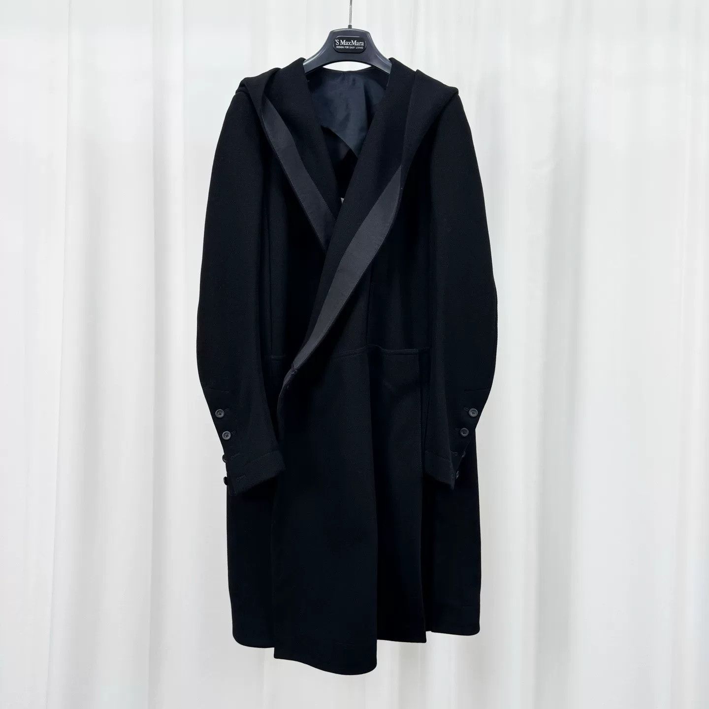 Rick Owens Rick Owens Wool Hooded Coat Size 38 Size XS / US 0-2 / IT 36-38 - 2 Thumbnail