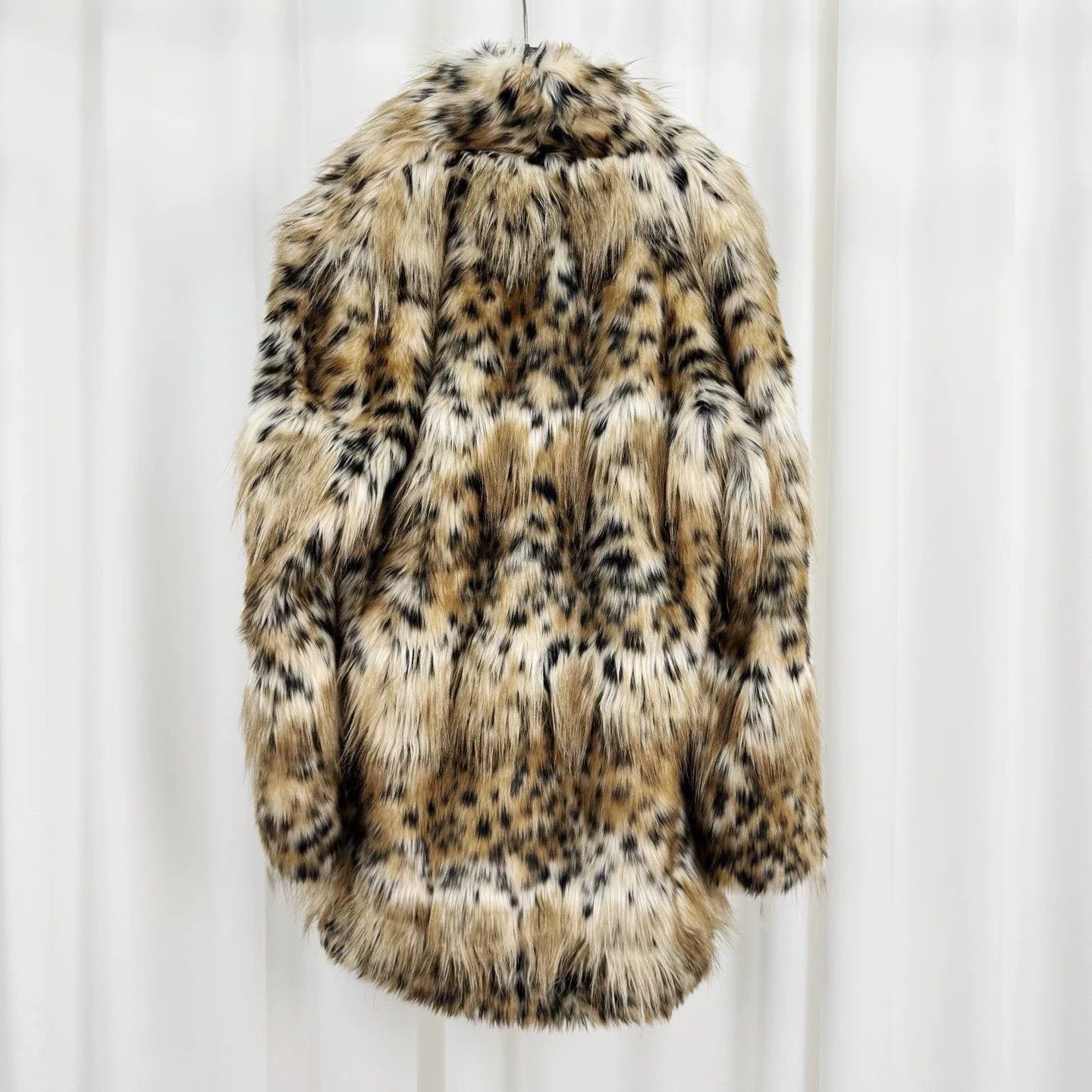 TWINSET Twinset Leopard Faux Fur Coat Size 42 Size M / US 6-8 / IT 42-44 - 3 Thumbnail