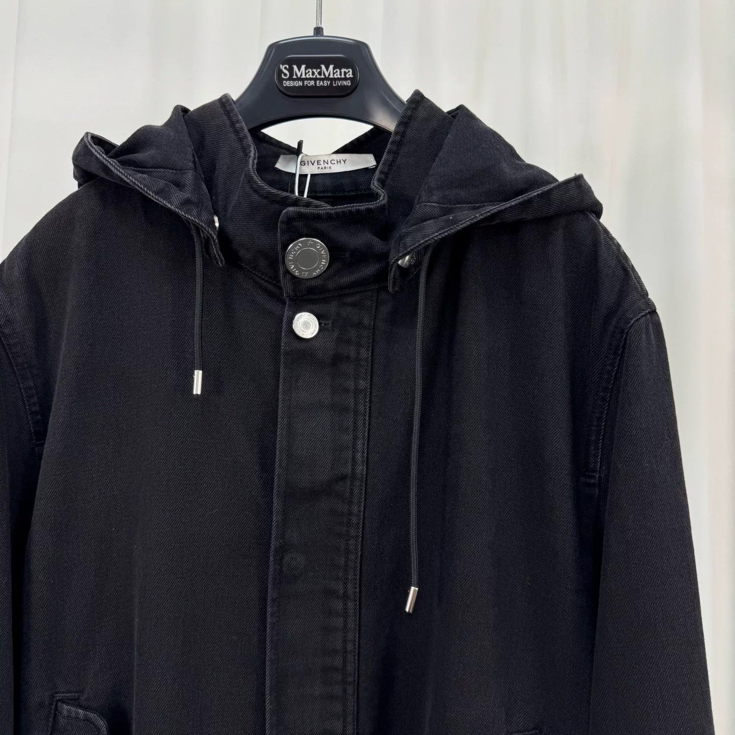 Givenchy Givenchy Denim Fish-tail Parka Size M Size US M / EU 48-50 / 2 - 4 Thumbnail