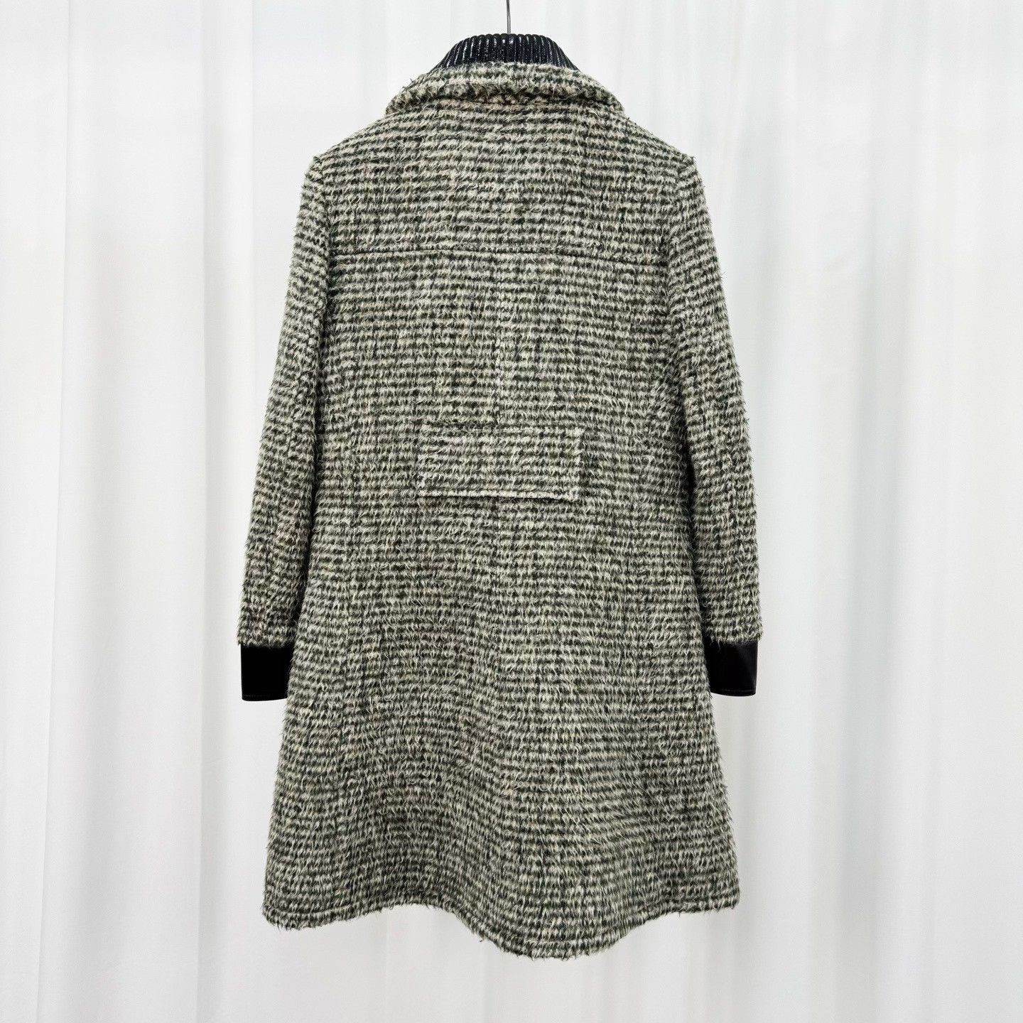 Louis Vuitton Louis Vuitton Wool Leather Coat Size 34 Size XS / US 0-2 / IT 36-38 - 3 Thumbnail