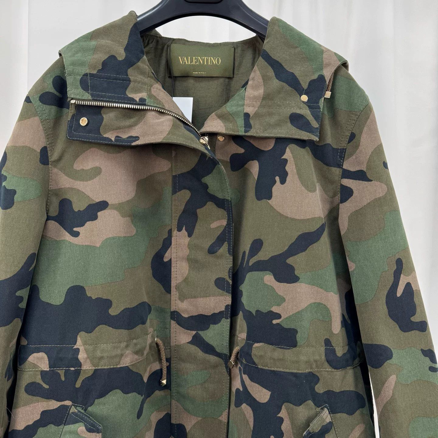 Valentino Valentino Studded Camo Parka Size 38 Size XS / US 0-2 / IT 36-38 - 4 Thumbnail