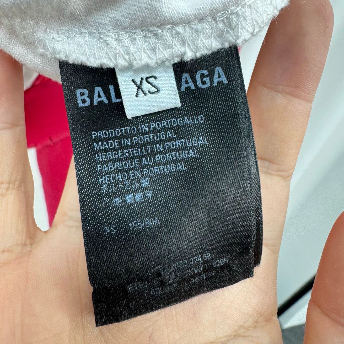 Balenciaga Balenciaga Distressed Logo Hoodie Red Size XS Size US XS / EU 42 / 0 - 7 Thumbnail