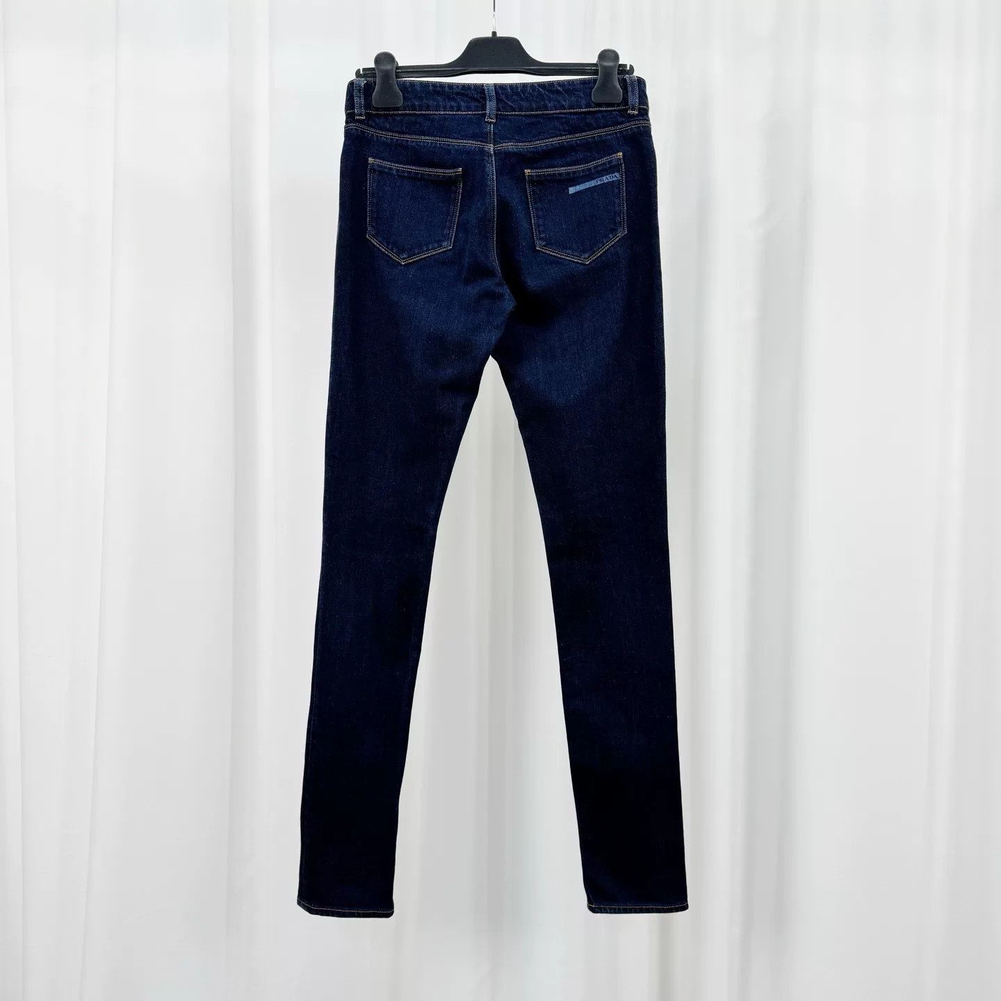 Prada Prada Logo Patch Contour Fit Jeans Size 27 Size 27" / US 4 / IT 40 - 3 Thumbnail