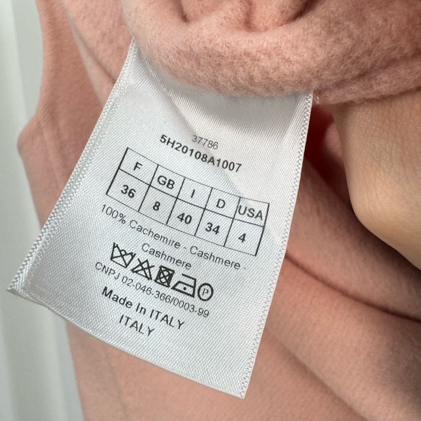 Dior Christian Dior Cashmere Double Breasted Vest Size 36 Size XS / US 0-2 / IT 36-38 - 7 Thumbnail