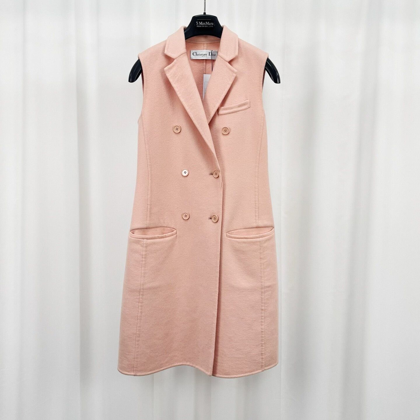 Dior Christian Dior Cashmere Double Breasted Vest Size 36 Size XS / US 0-2 / IT 36-38 - 2 Thumbnail