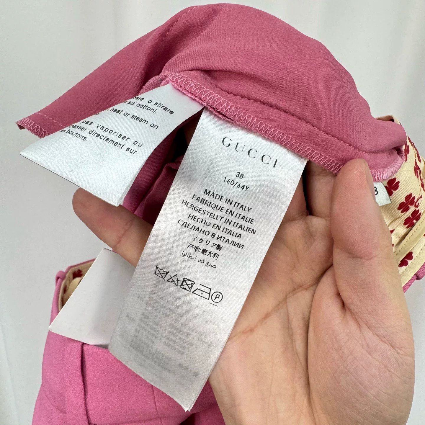 Gucci Gucci Pink Wool Trousers Size IT 38 Size 26" / US 2 / IT 38 - 7 Thumbnail