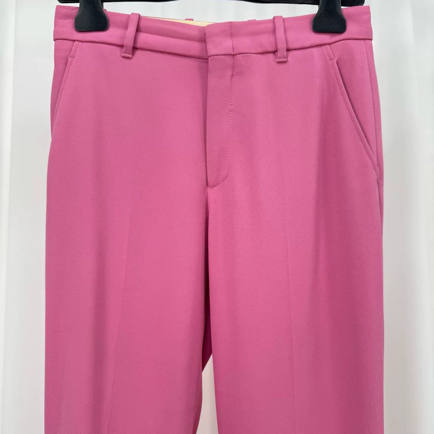 Gucci Gucci Pink Wool Trousers Size IT 38 Size 26" / US 2 / IT 38 - 4 Thumbnail