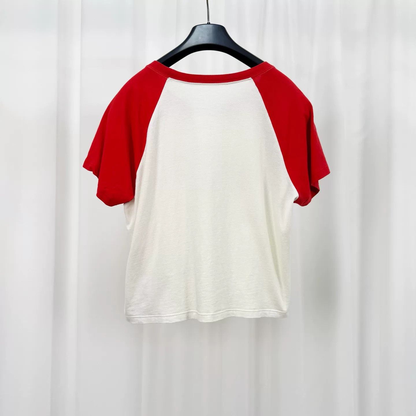Gucci Gucci Strawberry Logo Ringer T-Shirt Size XL Size US XL / EU 56 / 4 - 3 Thumbnail