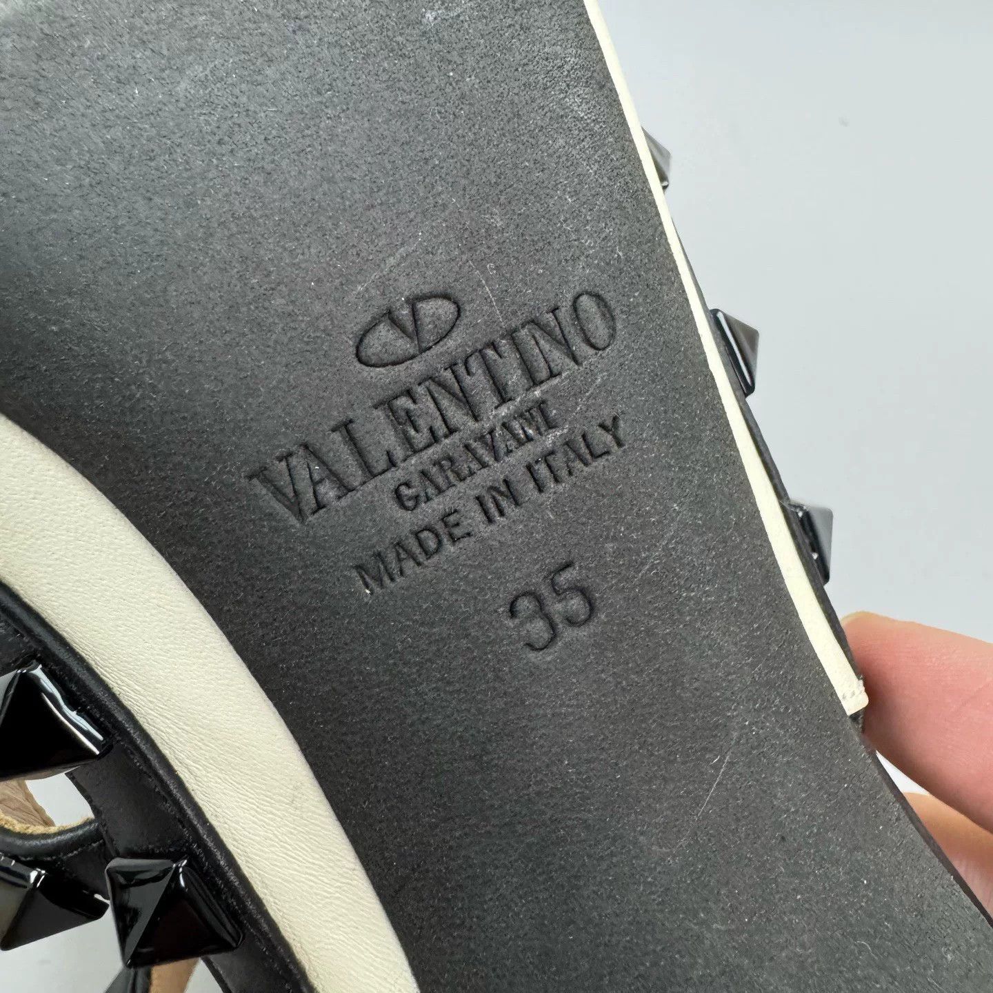 Valentino Valentino Two-Tone Rockstud Heels Size 35 Size US 5 / IT 35 - 7 Thumbnail