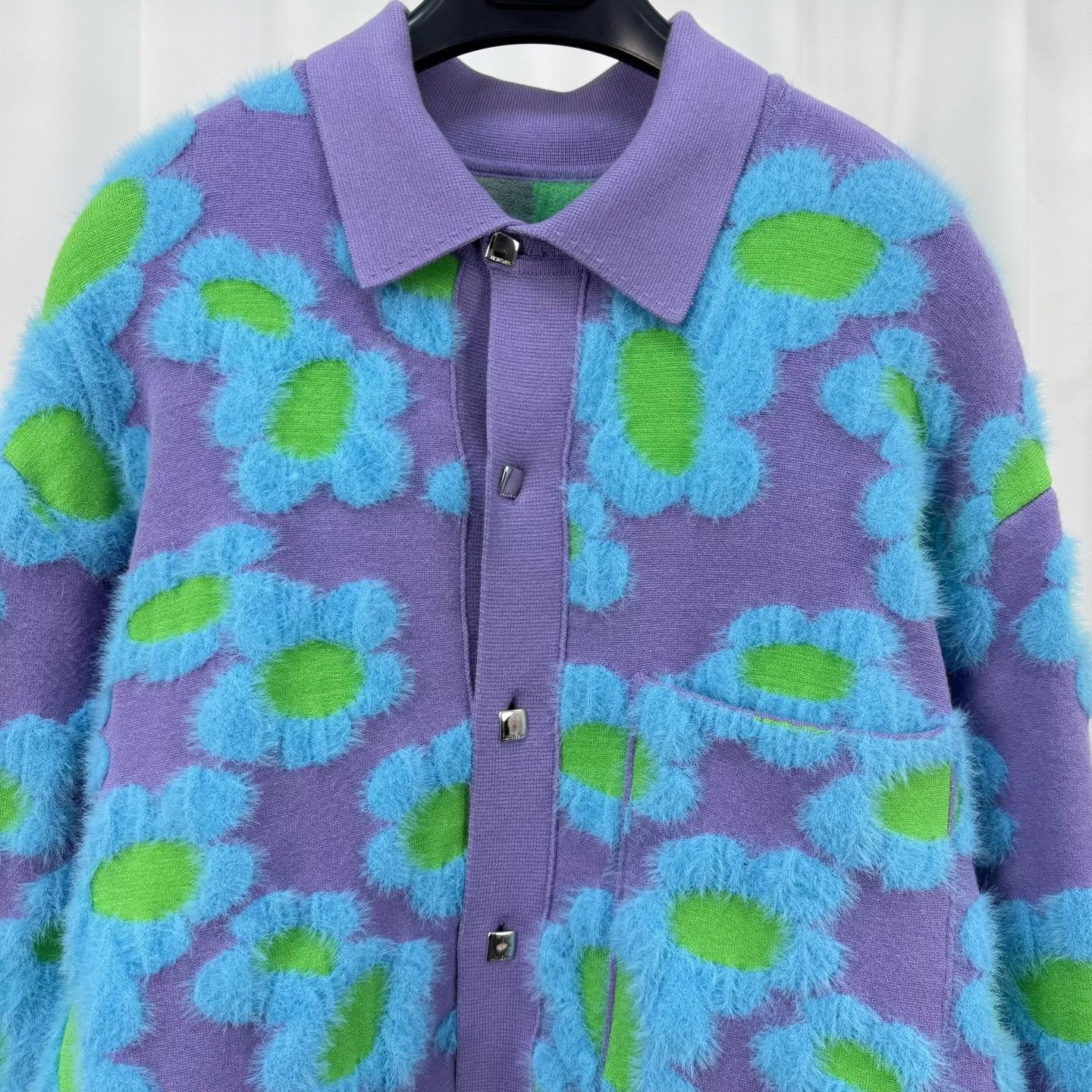 Jacquemus Jacquemus Flower Knit Cardigan Size M Size US M / EU 48-50 / 2 - 4 Thumbnail