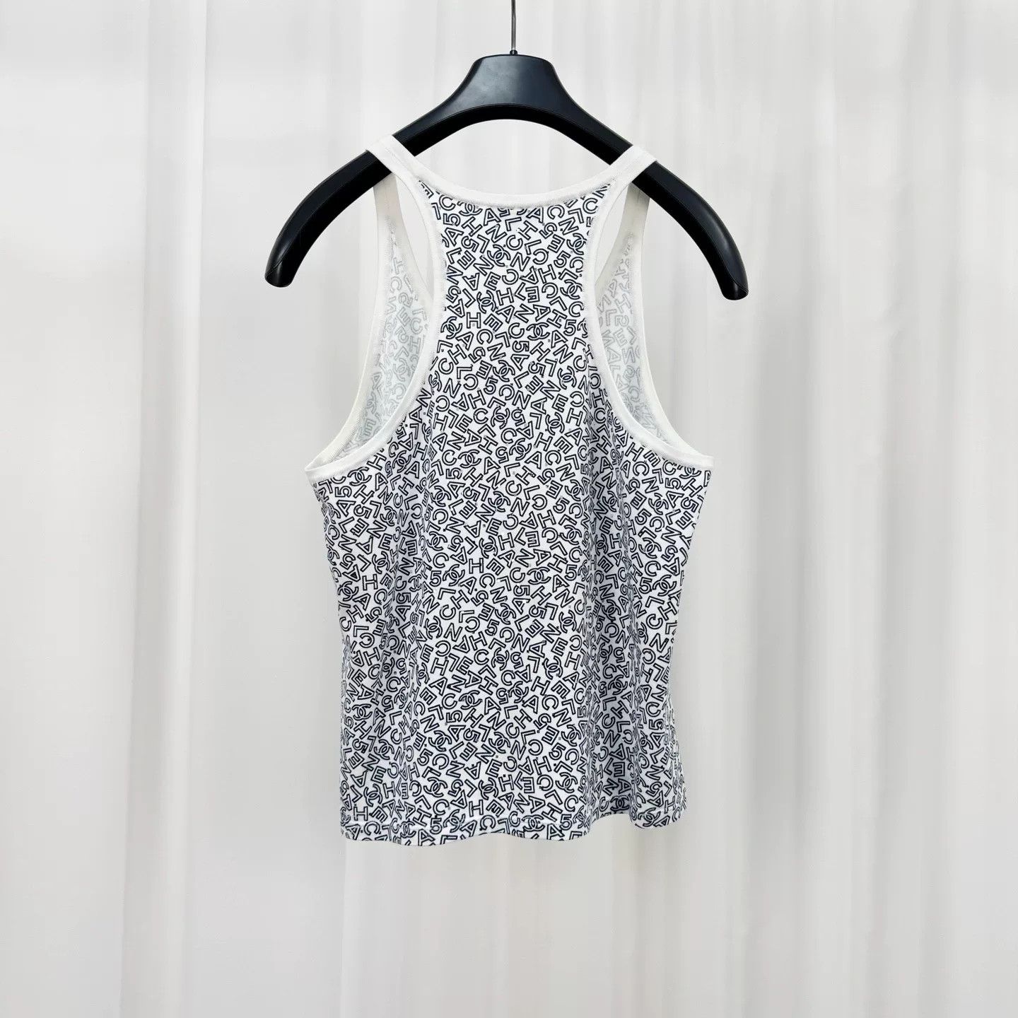 Chanel Chanel Logo Print Tank Top Size 38 Size S / US 4 / IT 40 - 3 Thumbnail