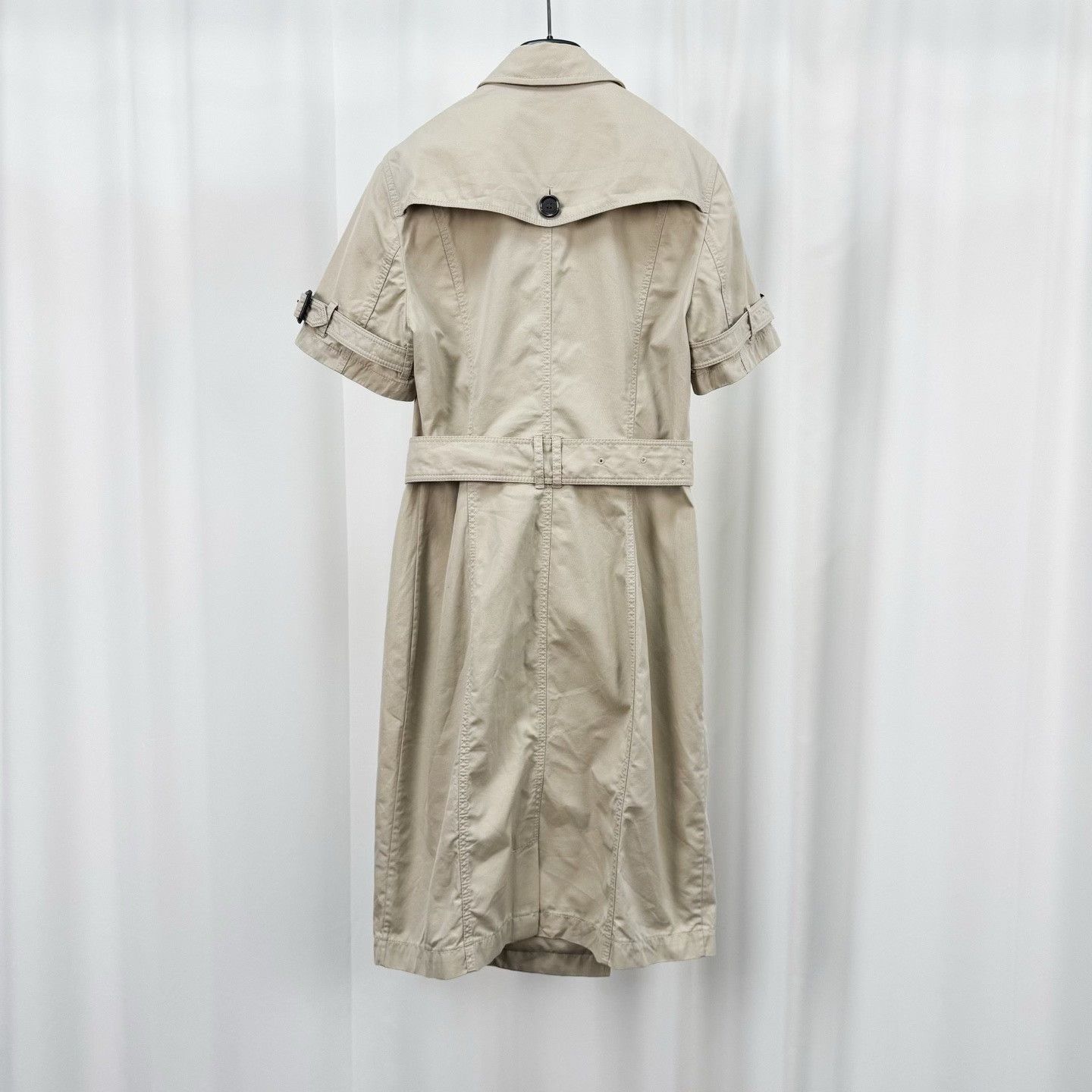Burberry Burberry Beige Short Sleeve Trench Coat Size UK 10 Size M / US 6-8 / IT 42-44 - 3 Thumbnail