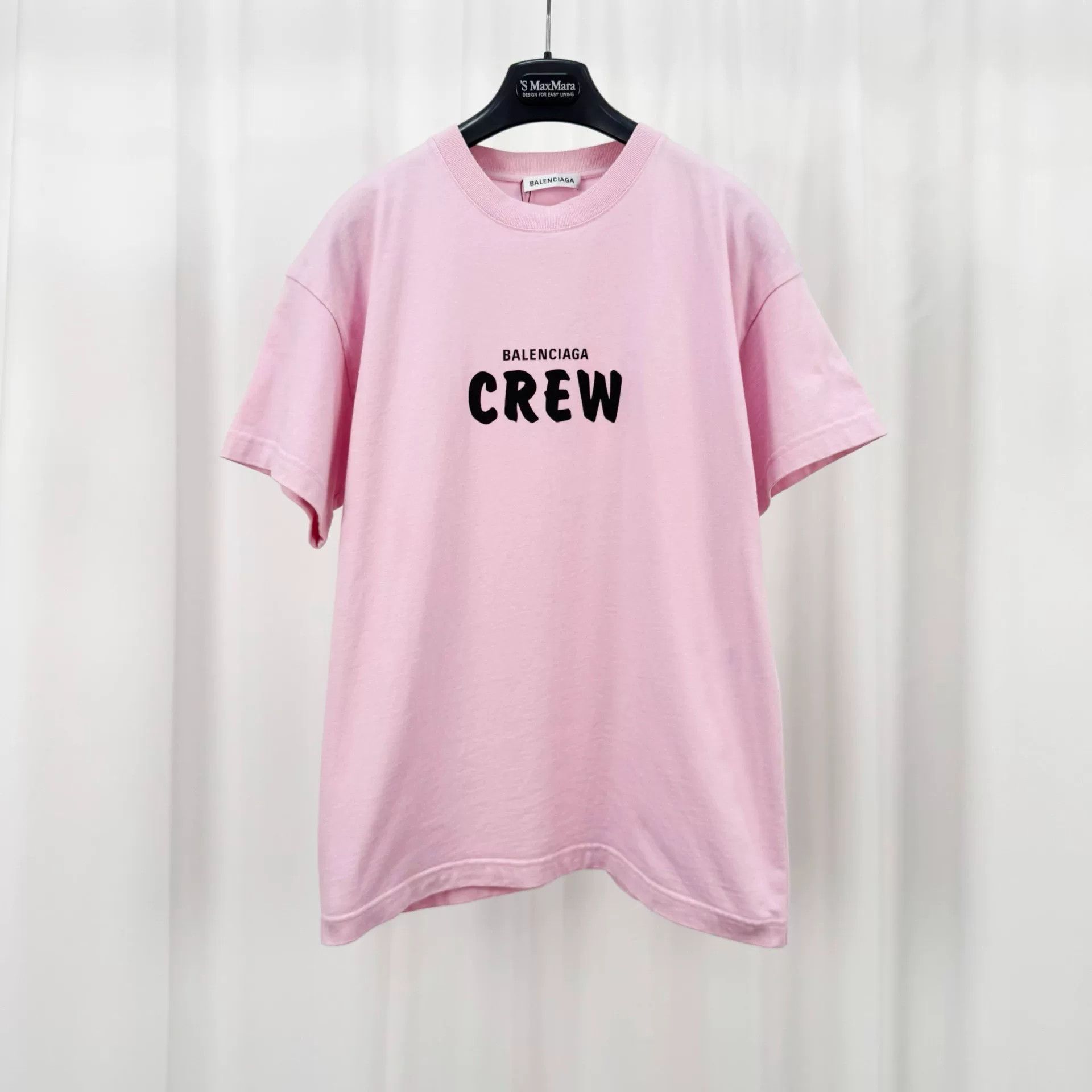 Balenciaga Balenciaga Crew Logo T-Shirt Size S Size US S / EU 44-46 / 1 - 2 Thumbnail