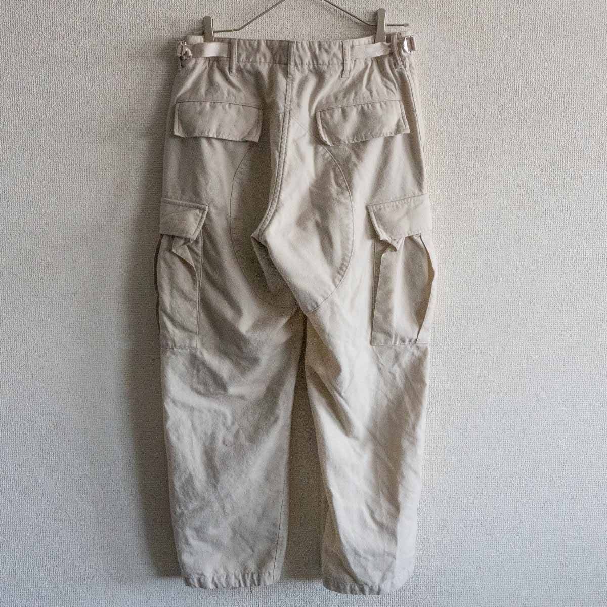 Vintage LOEFF Cotton cargo pants Size 0 Size US 28 / EU 44 - 2 Thumbnail