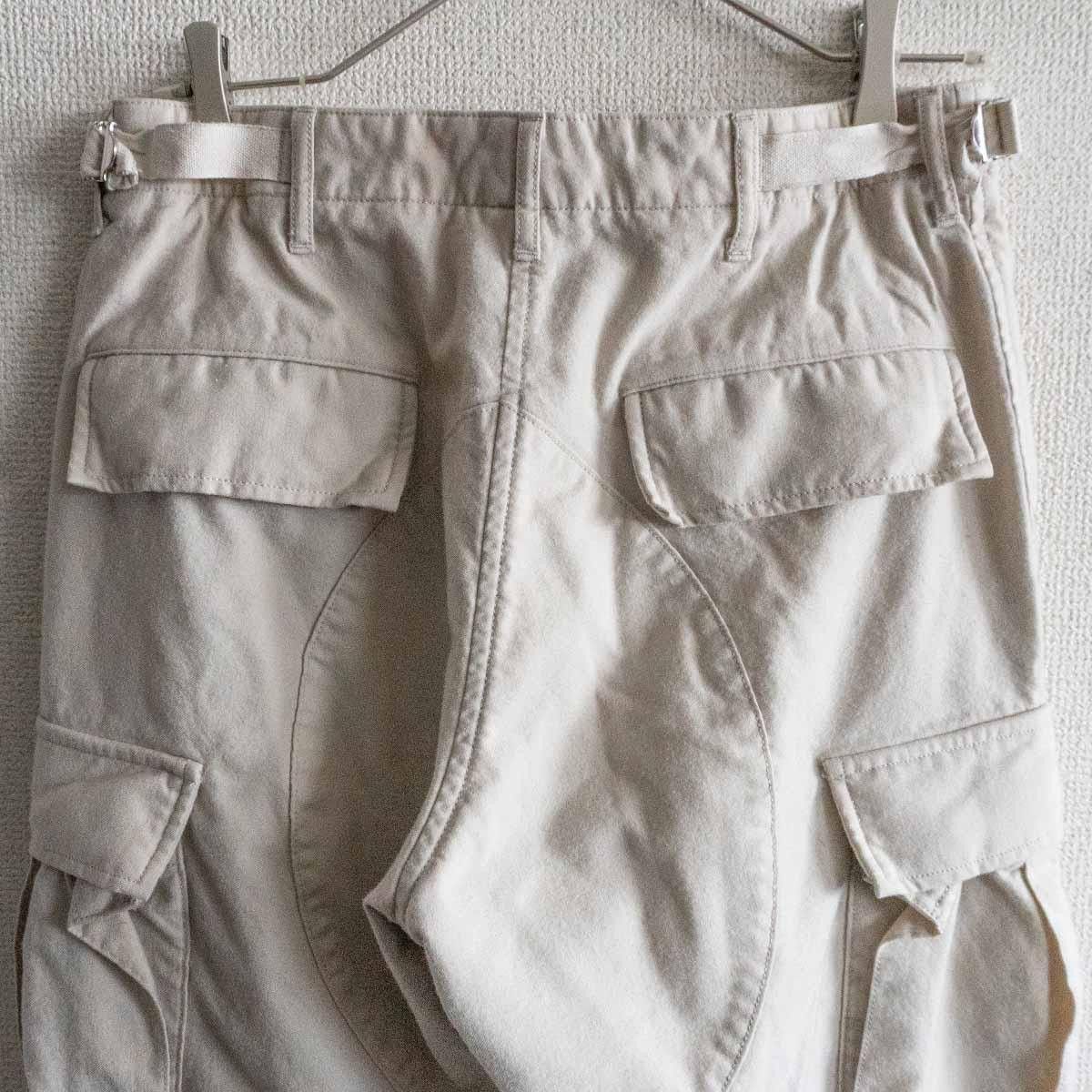 Vintage LOEFF Cotton cargo pants Size 0 Size US 28 / EU 44 - 6 Thumbnail