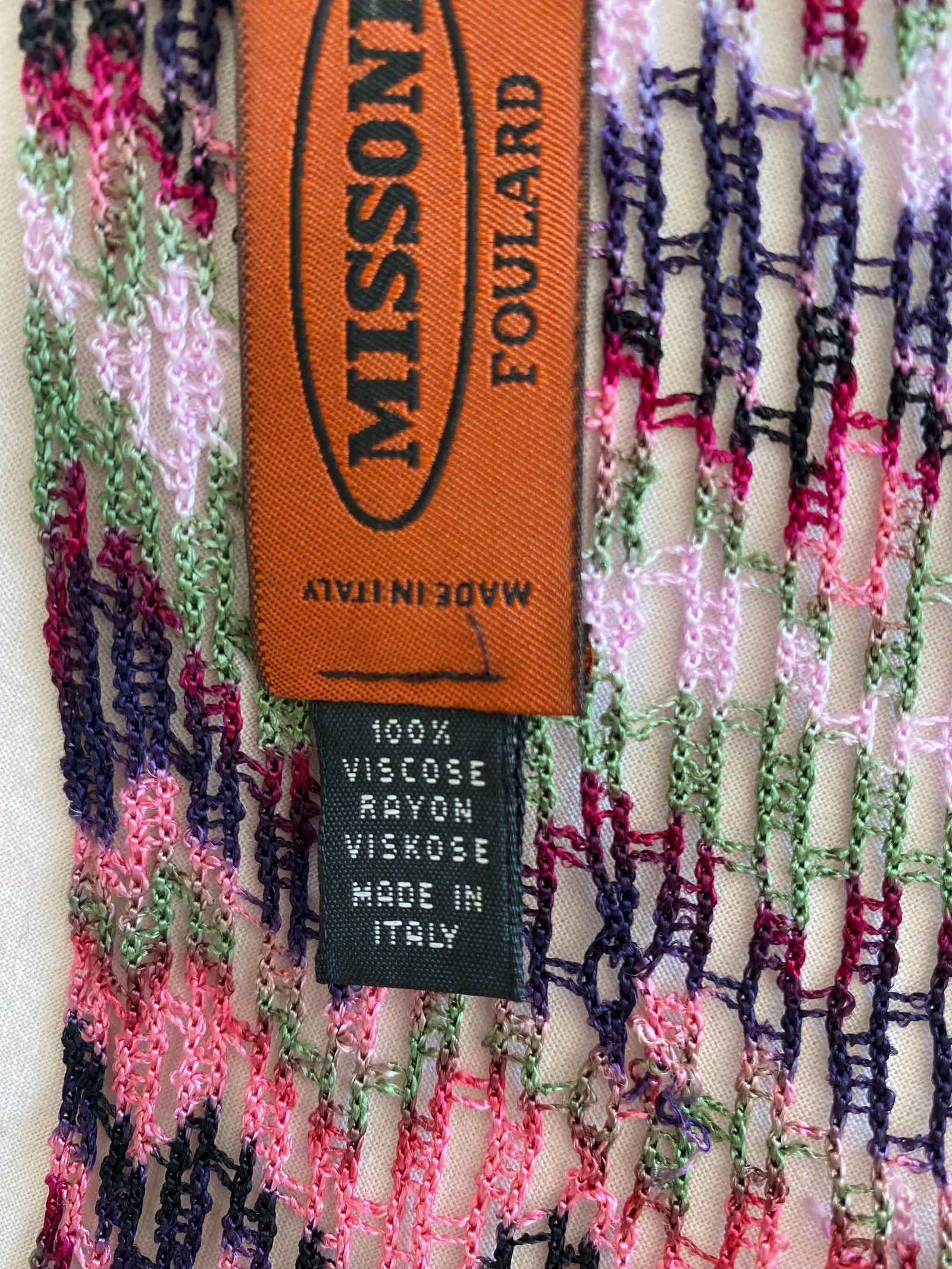 Missoni Missoni Scarf Size ONE SIZE - 3 Thumbnail