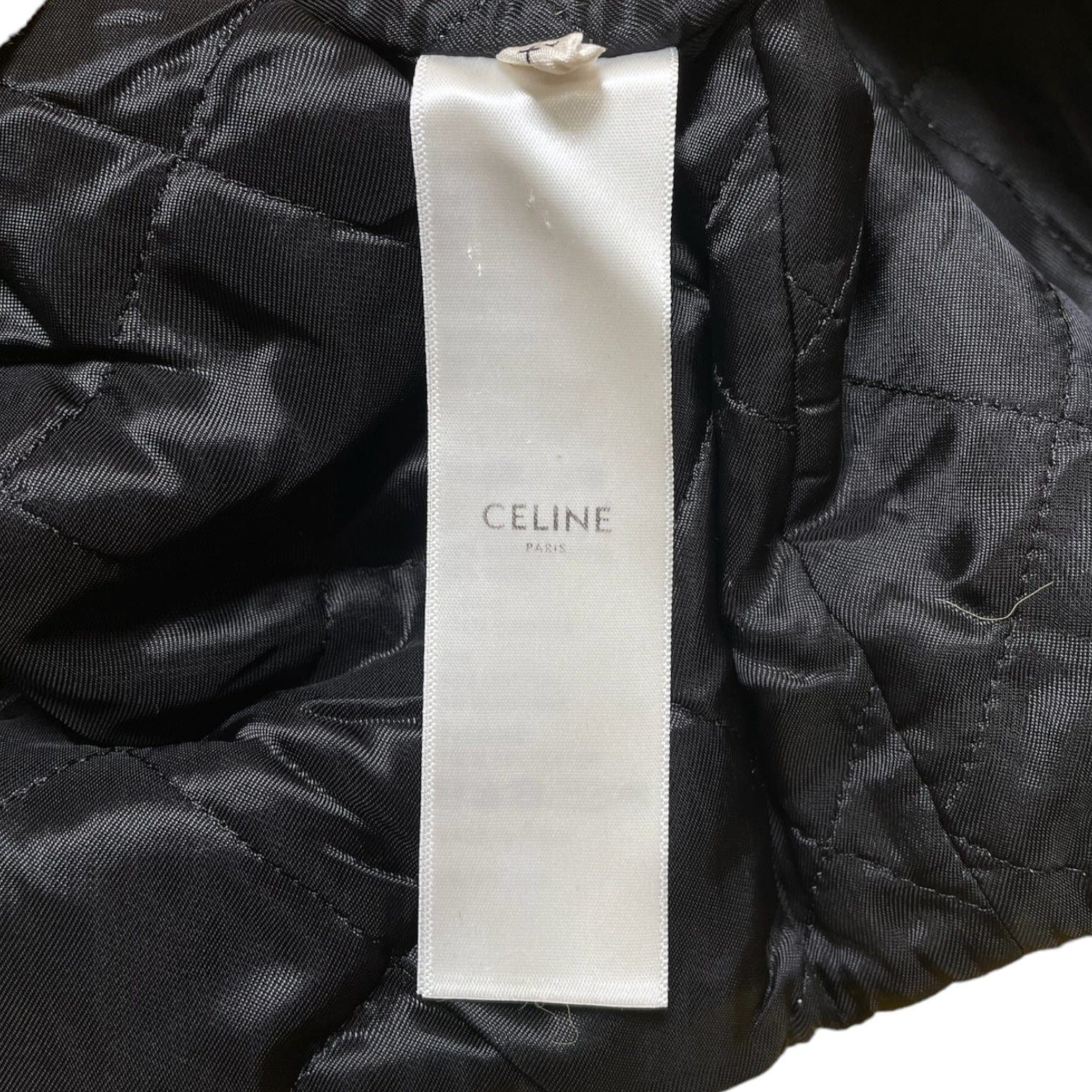 Celine Beaded Logo Wool Hooded Sweatshirt Yellow Size US XL / EU 56 / 4 - 5 Thumbnail