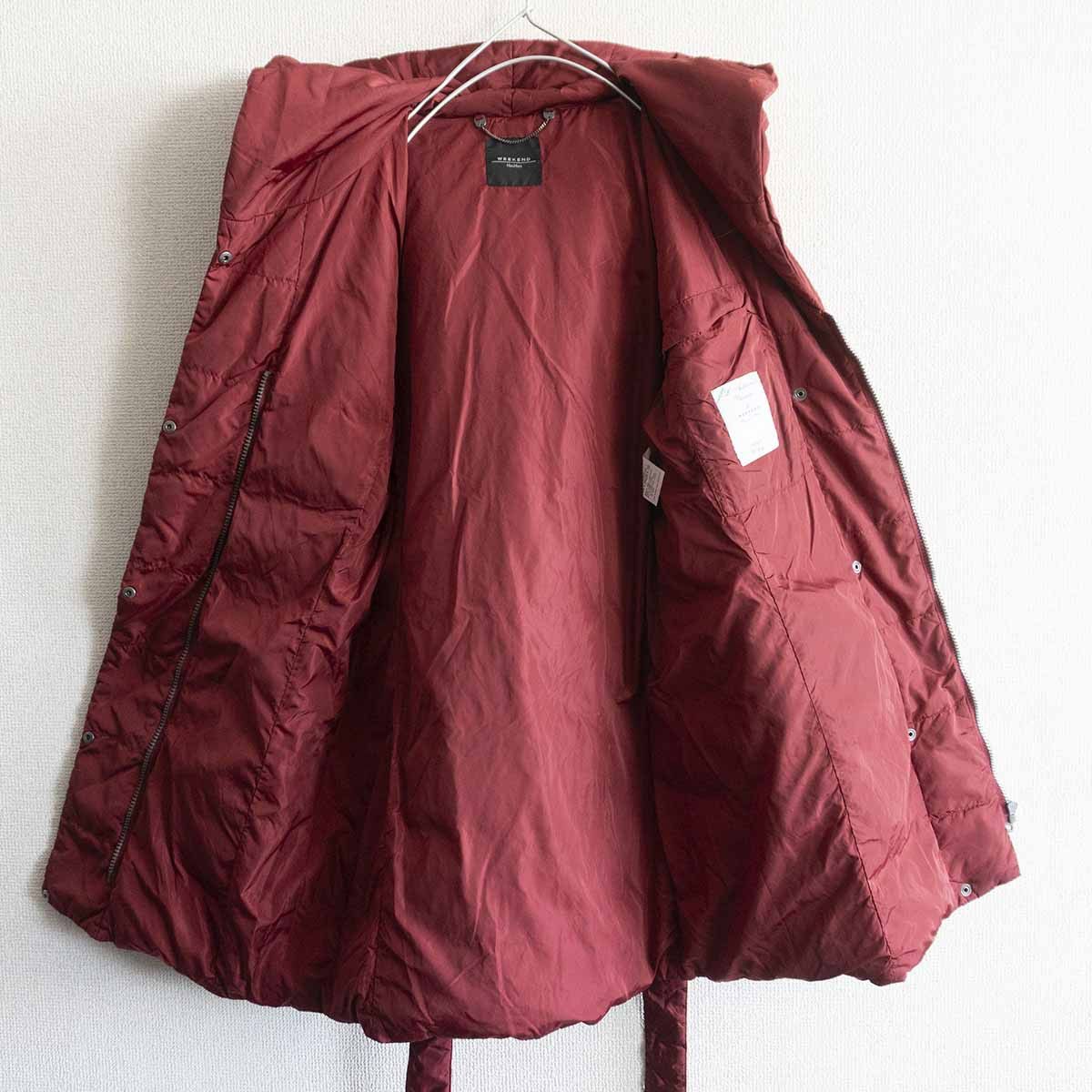 Vintage MAX MARA WEEKEND Belted Down Jacket Size 38 Size US M / EU 48-50 / 2 - 2 Thumbnail