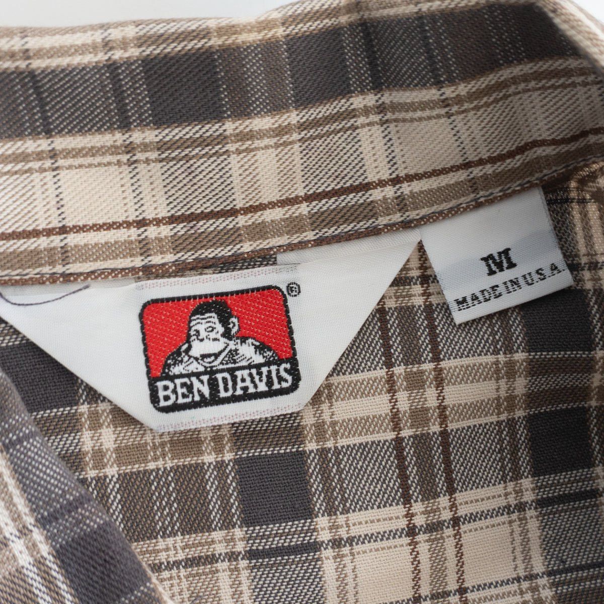 Ben Davis Ben Davis Checked Half-Zip Shirt Size M Size US M / EU 48-50 / 2 - 3 Thumbnail