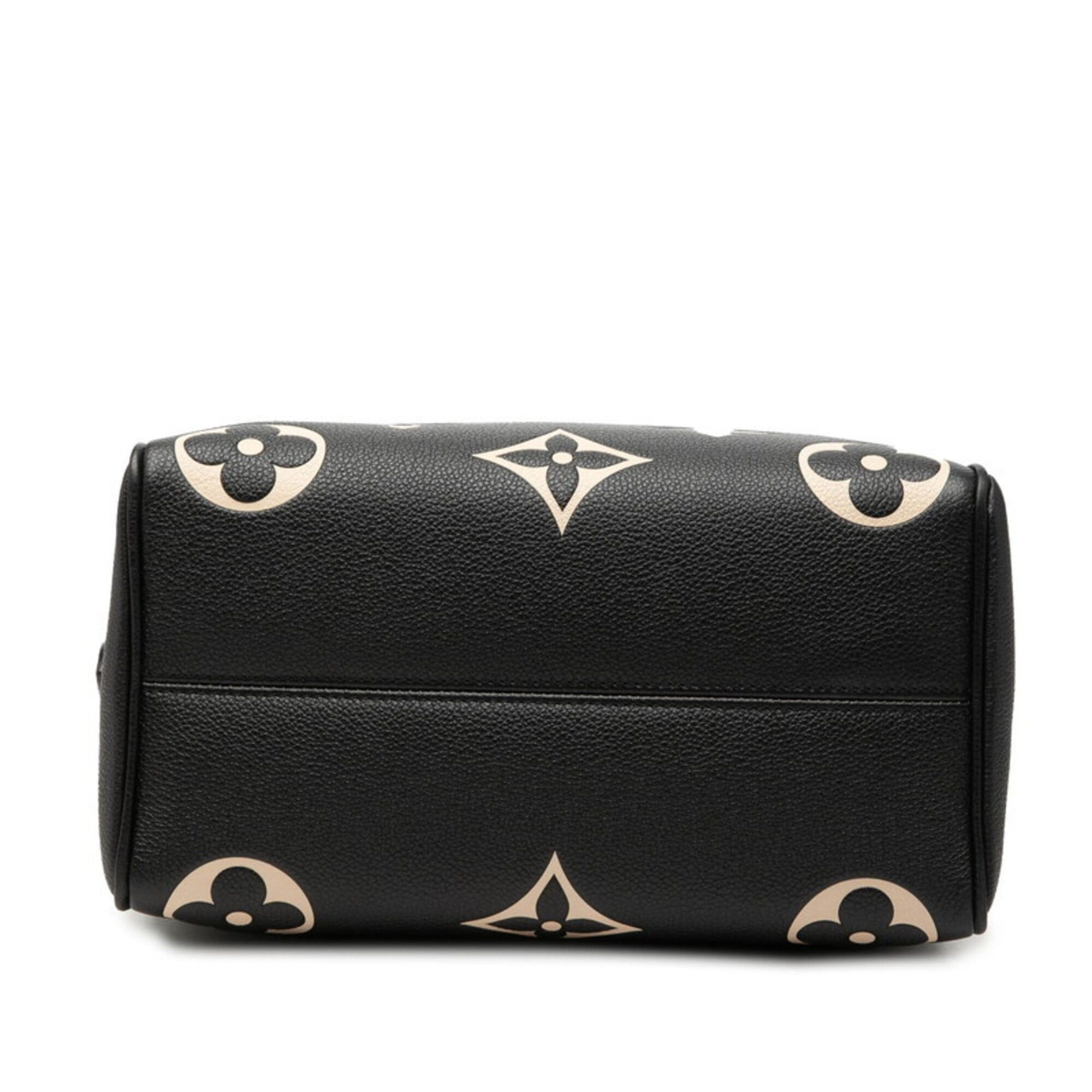 Louis Vuitton Louis Vuitton Monogram Empreinte Bicolor Speedy Bandoulière 25 Handbag Shoulder Bag 2WAY M58947 Black Beige Leather Women's LOUIS VUITTON Size ONE SIZE - 3 Thumbnail