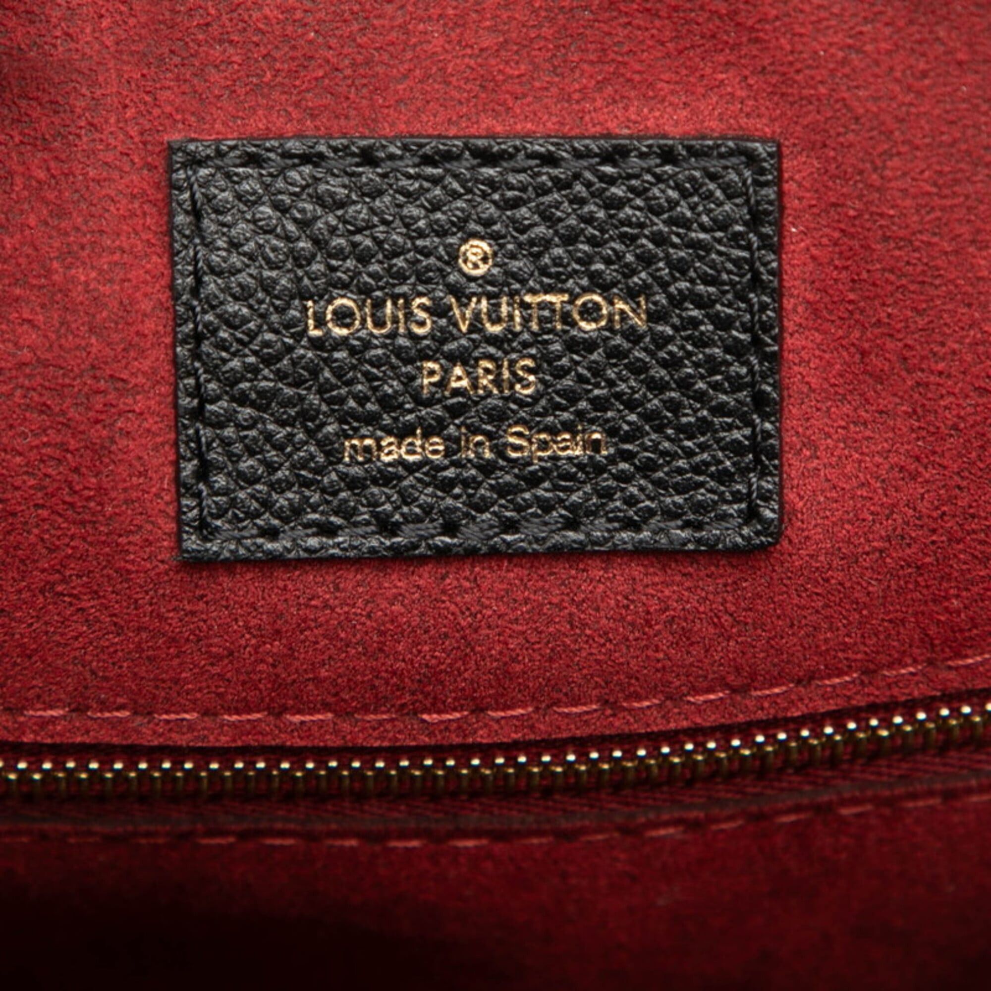Louis Vuitton Louis Vuitton Monogram Empreinte Bicolor Speedy Bandoulière 25 Handbag Shoulder Bag 2WAY M58947 Black Beige Leather Women's LOUIS VUITTON Size ONE SIZE - 5 Thumbnail