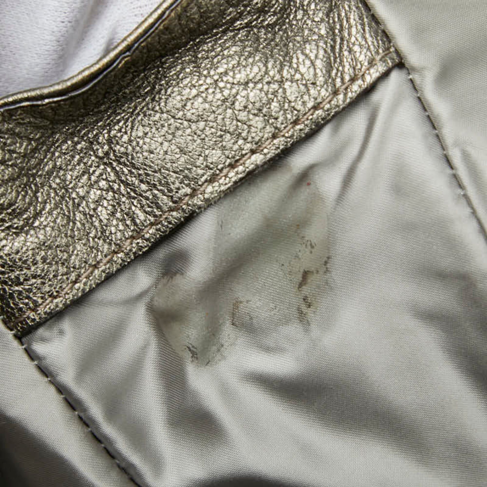 Celine Celine Bittersweet One-Shoulder Bag, Metallic Bronze Leather, Women's CELINE Size ONE SIZE - 7 Thumbnail