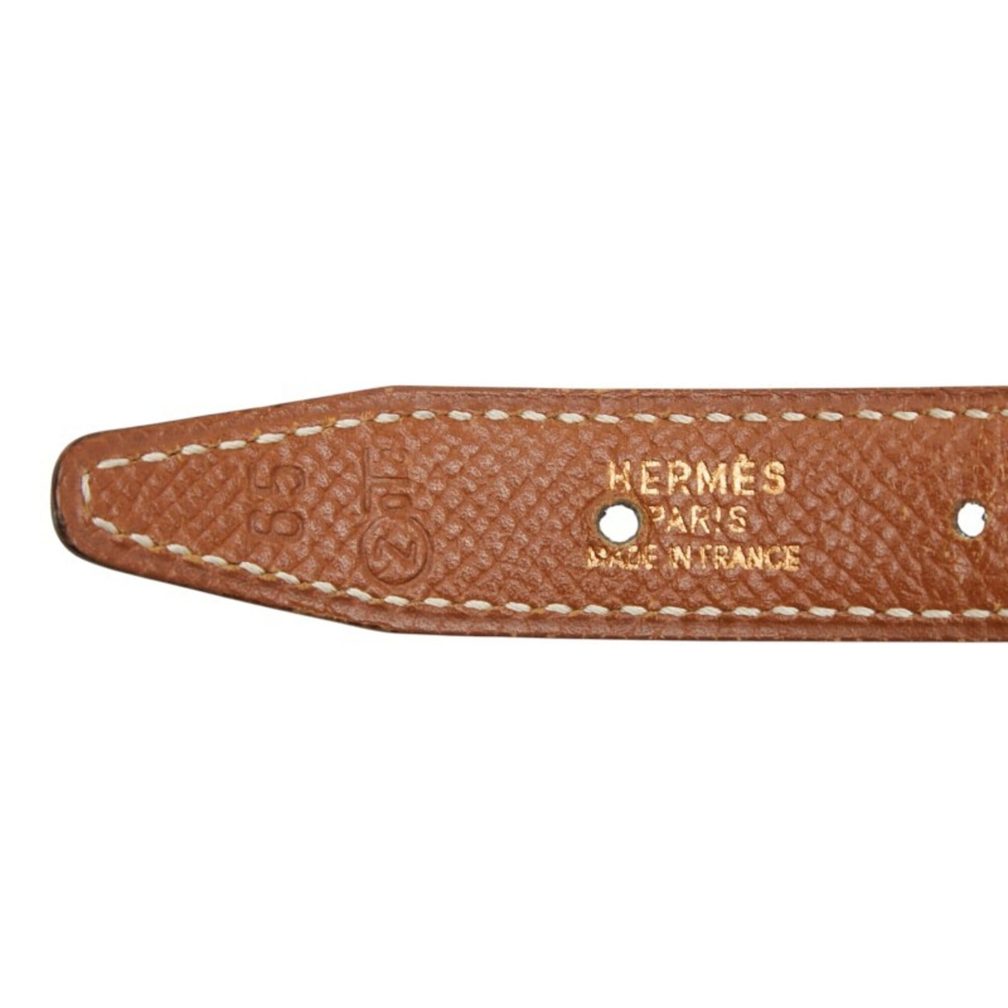 Hermes Constance H-belt, reversible belt, size 65, black and  display picture 1