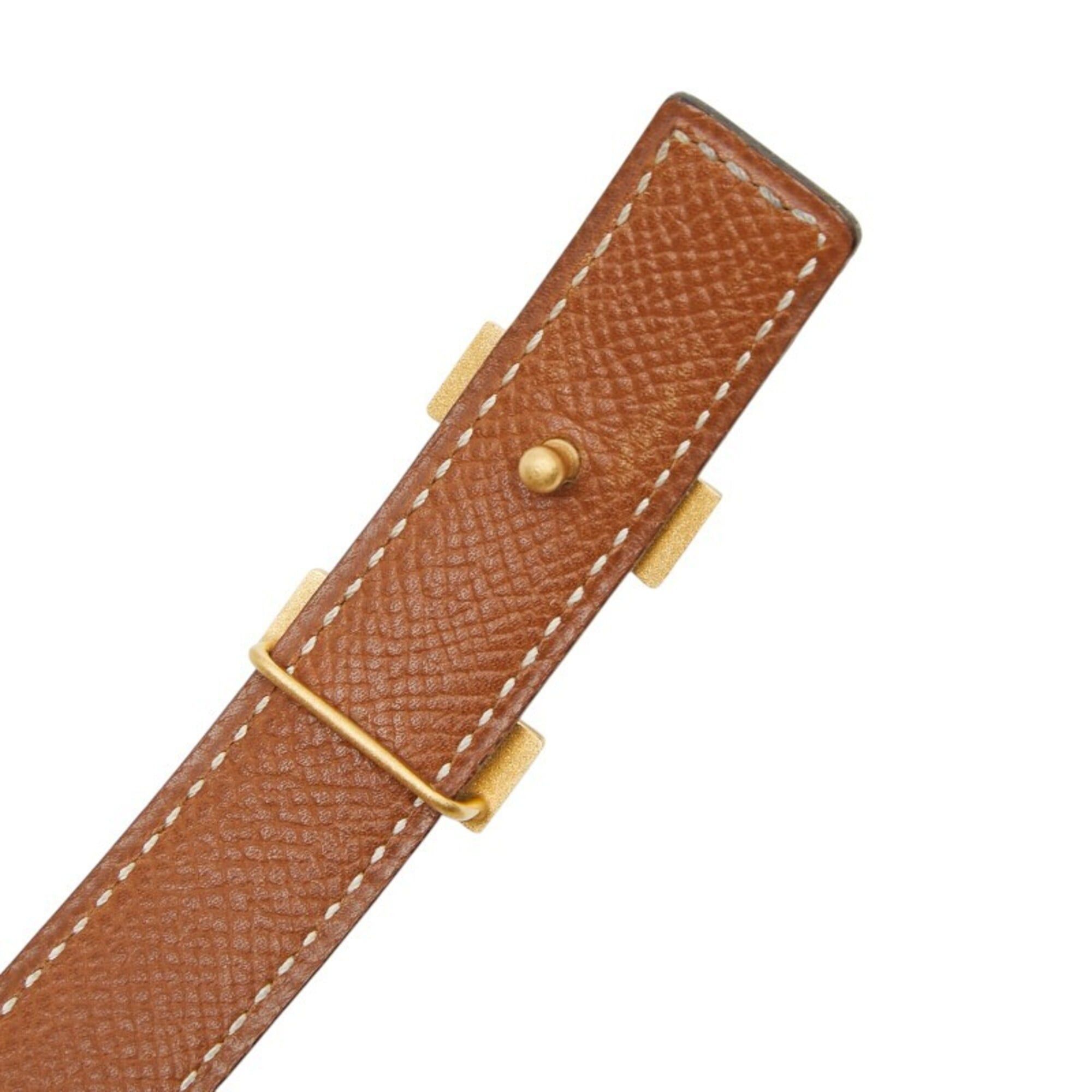 Hermes Constance H-belt, reversible belt, size 65, black and  display picture 2