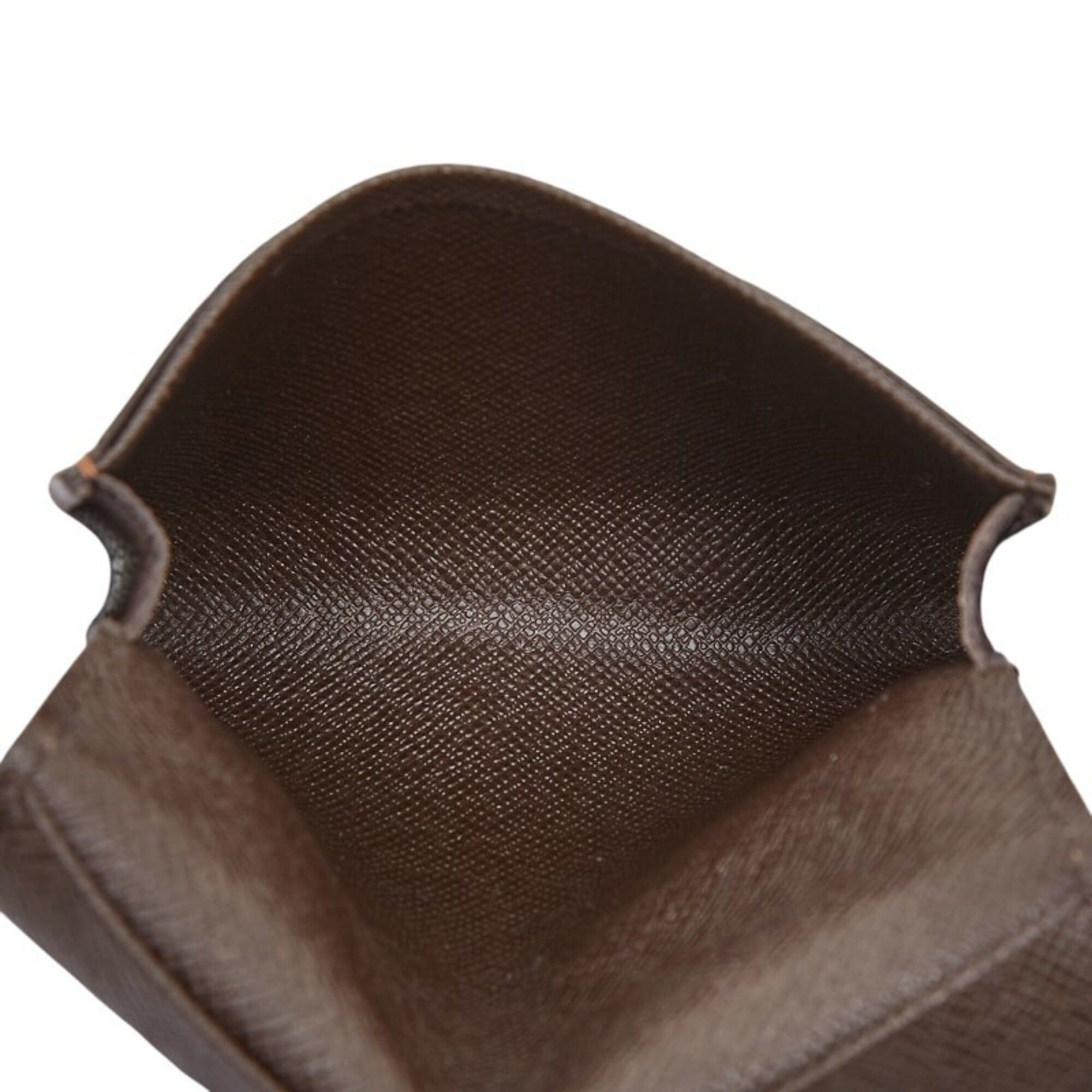 Louis Vuitton Louis Vuitton Damier Enveloppe Carte de Visite Business Card Holder/Card Case/Pass Case N62920 Brown Leather Women's LOUIS VUITTON Size ONE SIZE - 9 Thumbnail