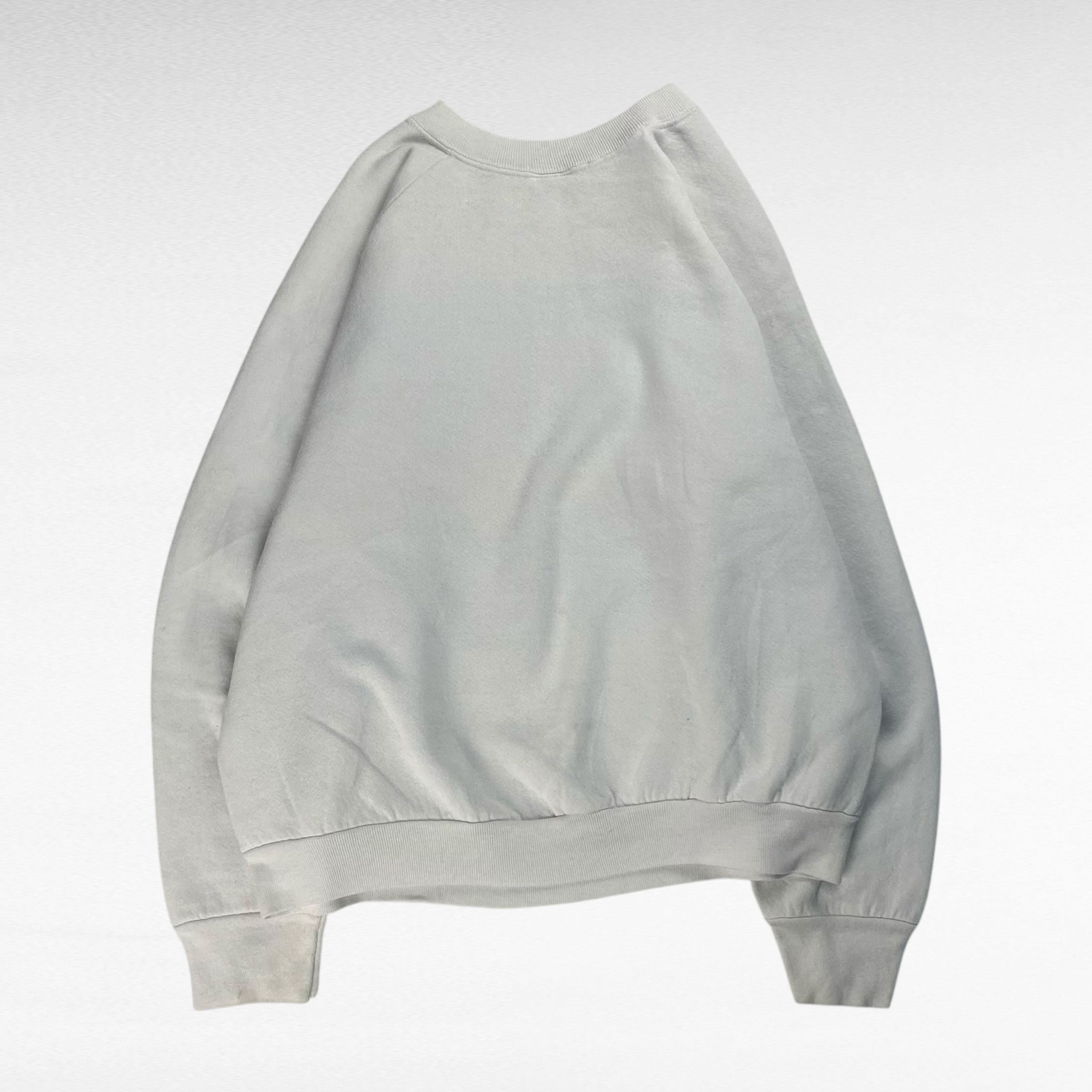 Vintage unknown 80s Sweatshirt White Size M Size US M / EU 48-50 / 2 - 2 Thumbnail